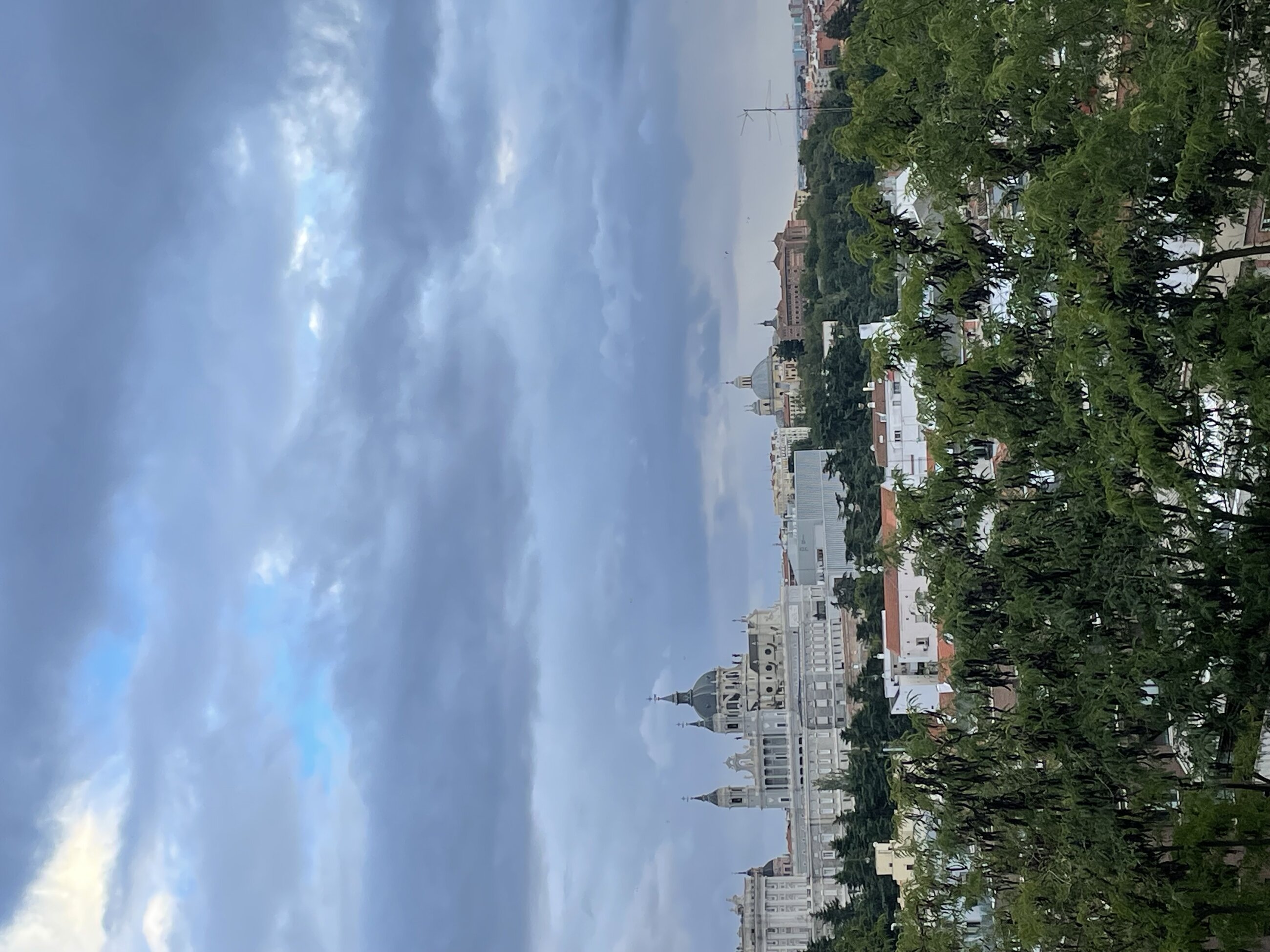 View from Templo de Debod