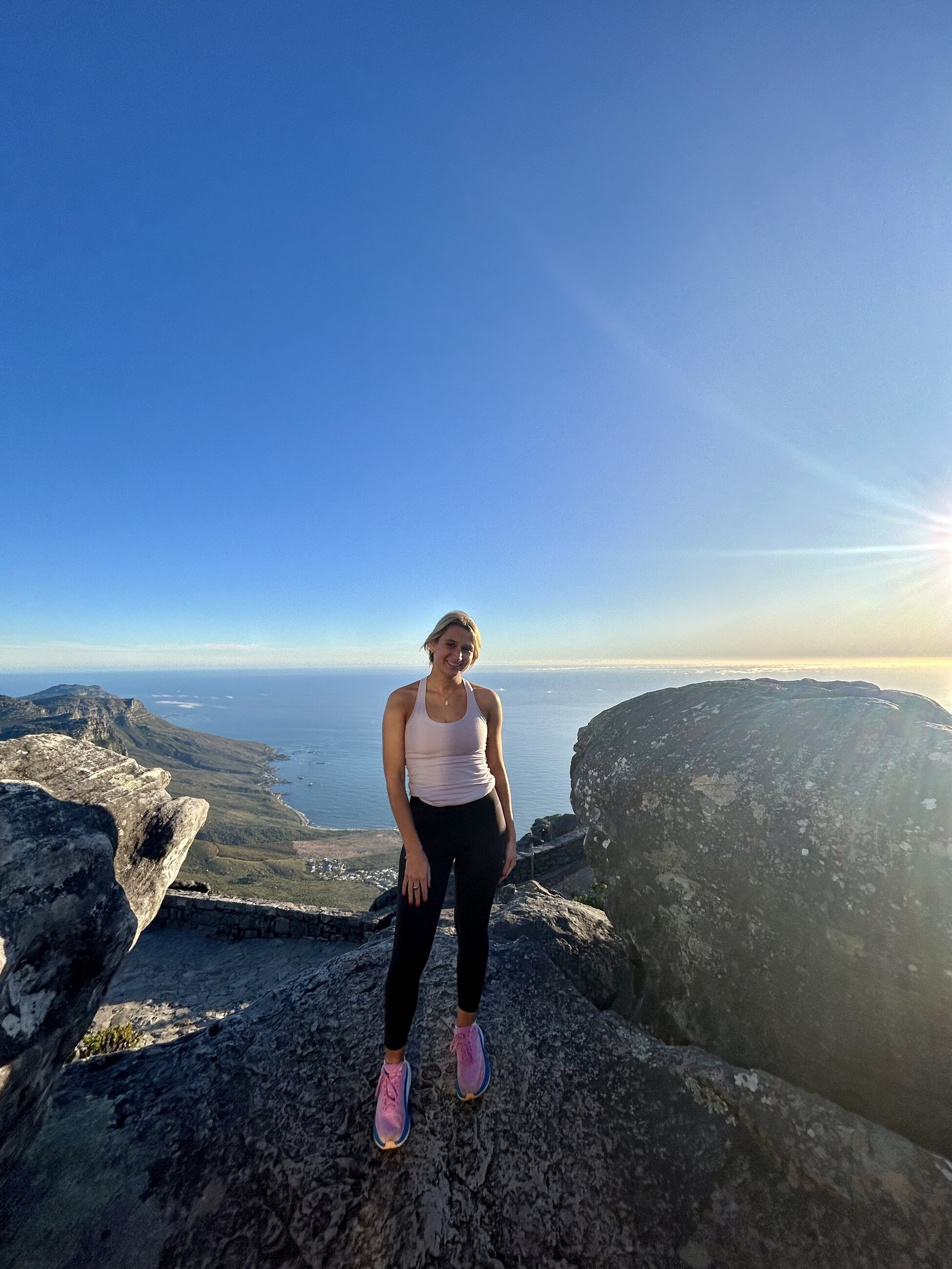 Me at the summit of Table Mountain! 
