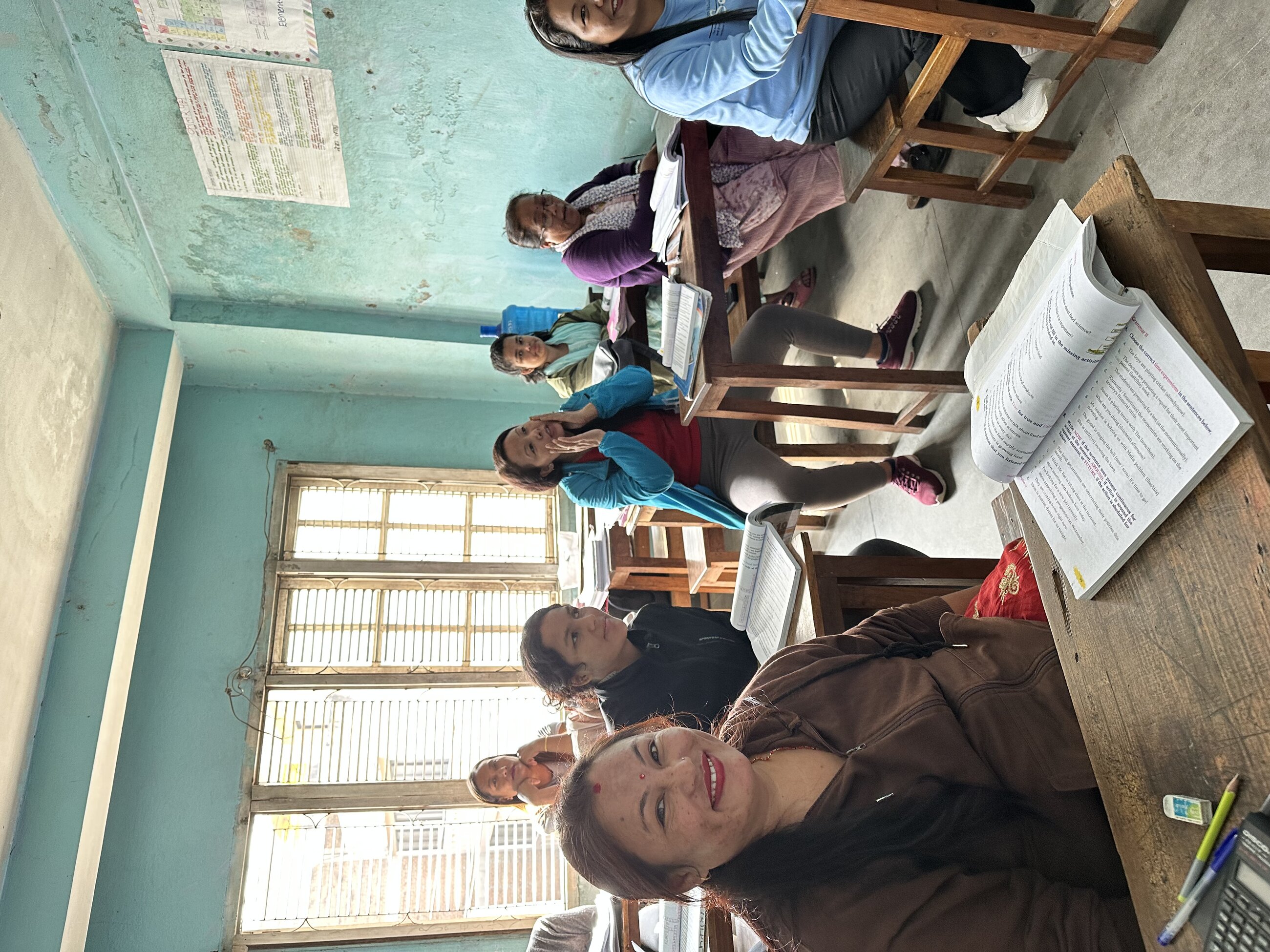 The classroom settings , grade 10 students