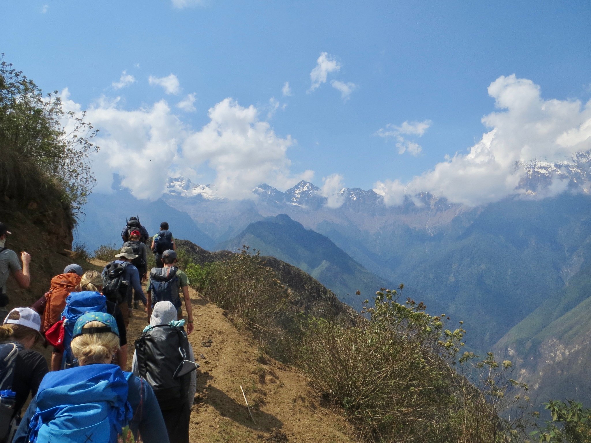 Hiking to Choquequirao, Peru