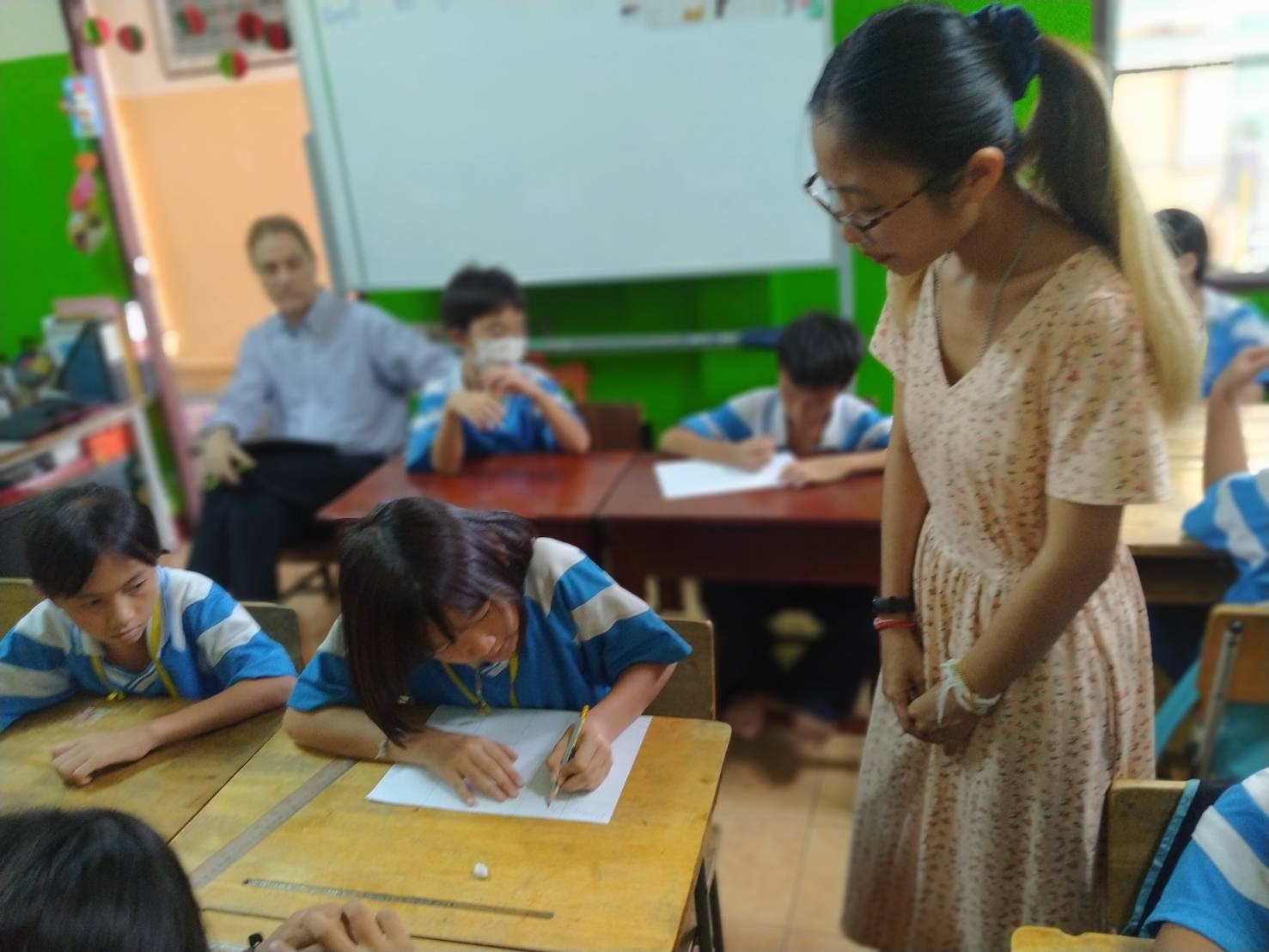 Monitoring student work