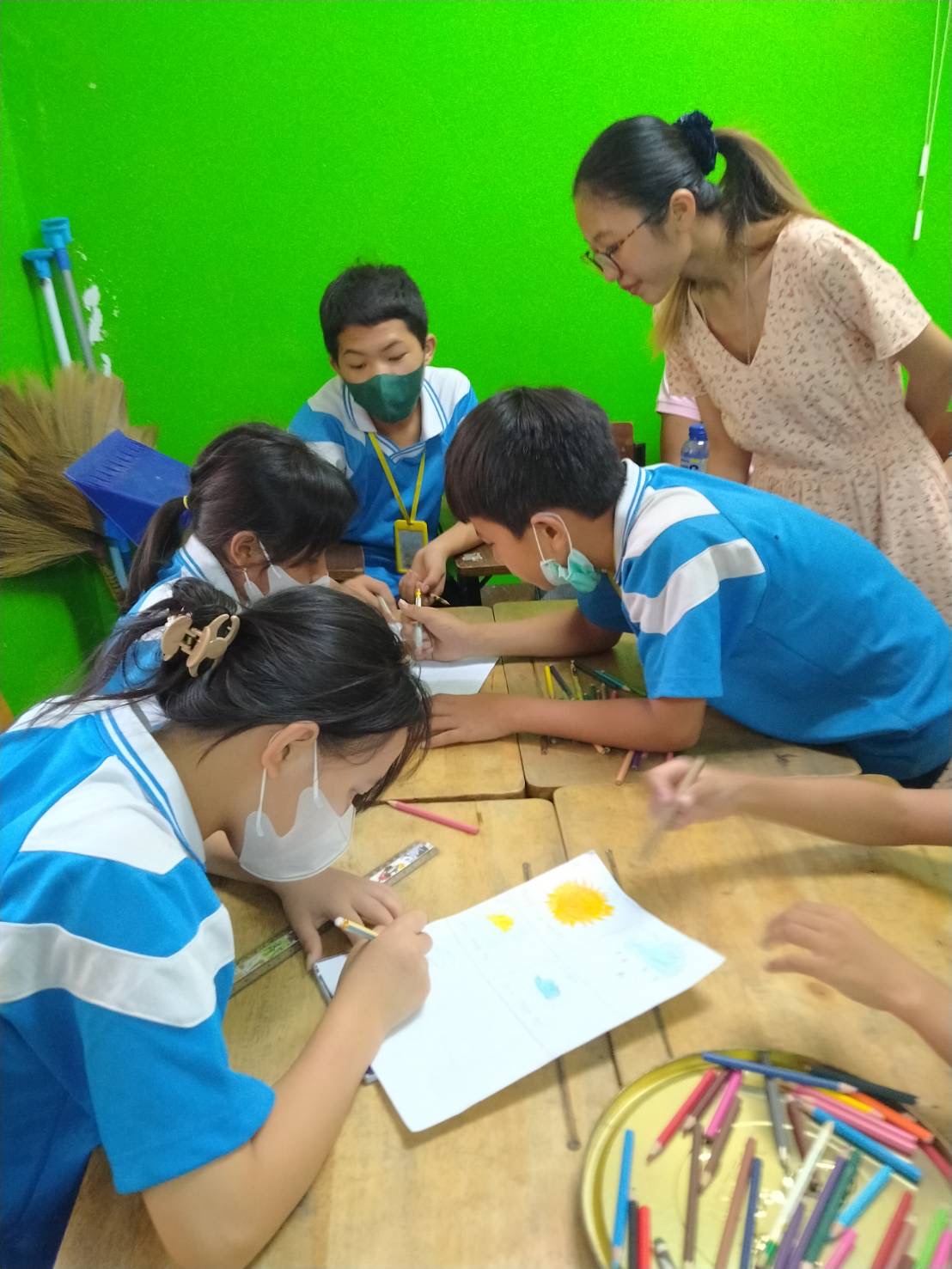 Working with student teams!
