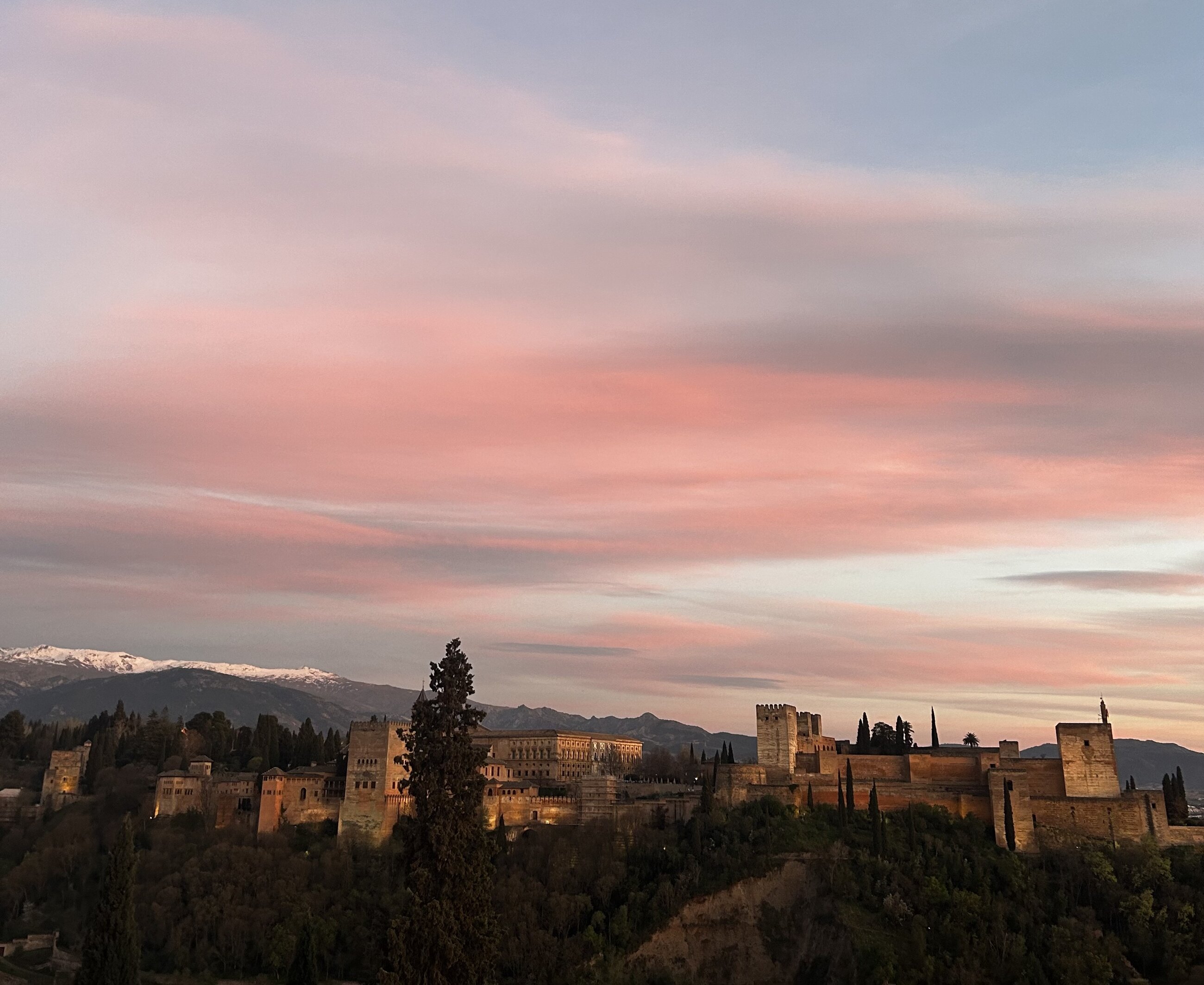 Sunsets in Granada 