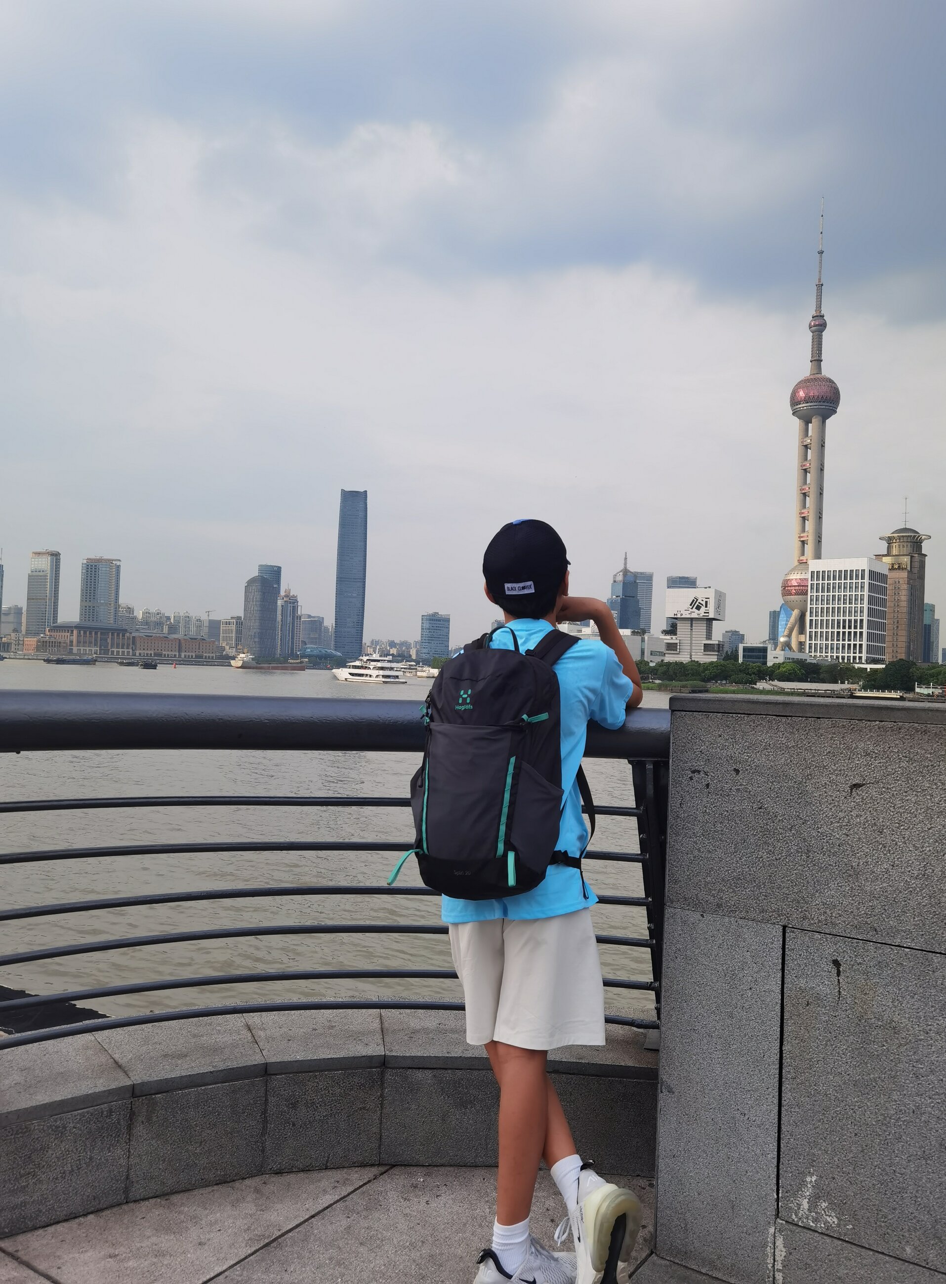 The bund in Shanghai