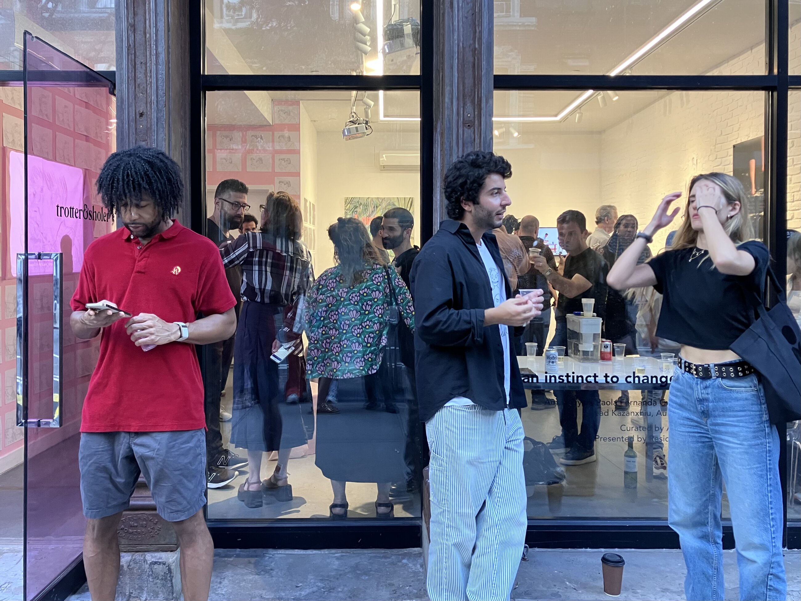 Exhibition Opening Organised by my Organisation