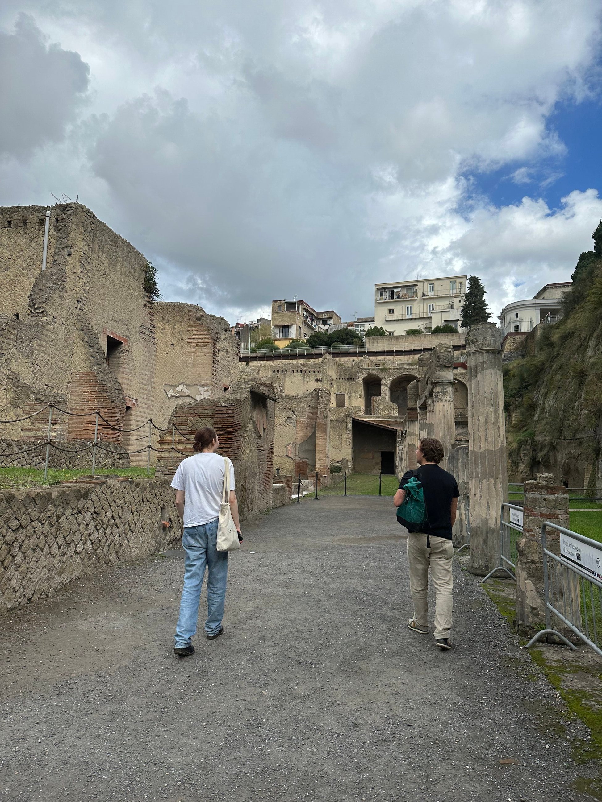 The Herculaneum is way smaller, but maybe even prettier than Pompeii!