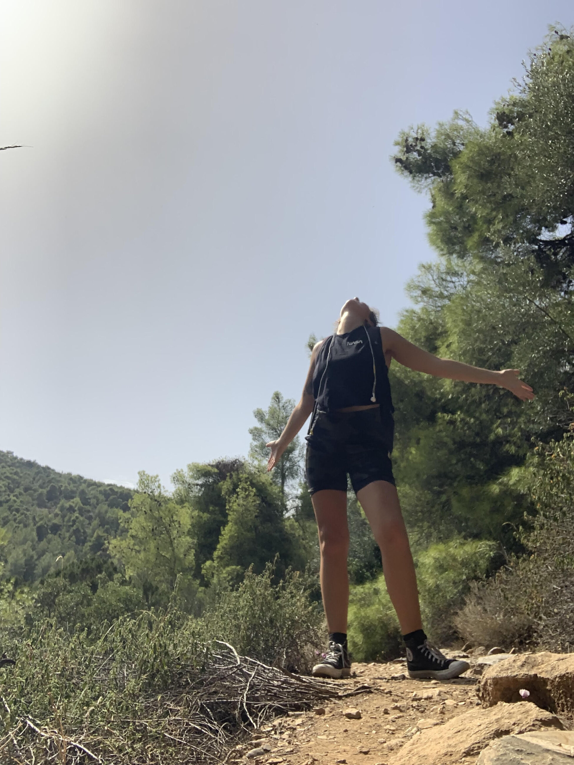 Solo hike in Athens