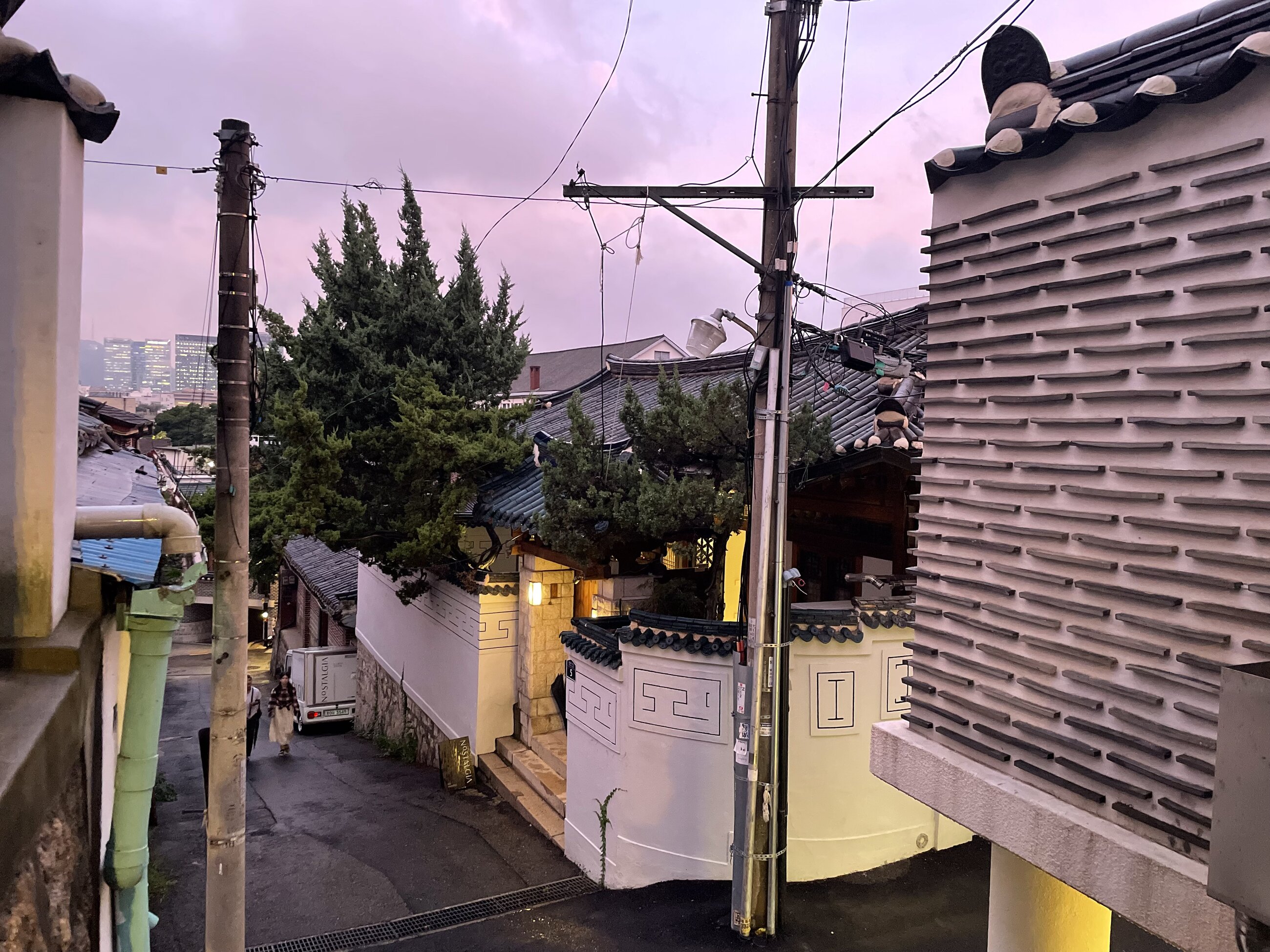 Dream sky at Hanok Village