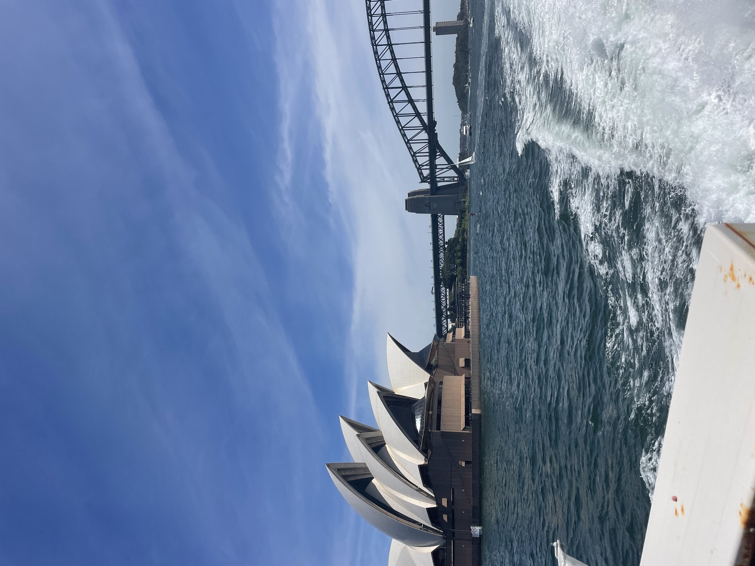Pretty sweet views from the ferry