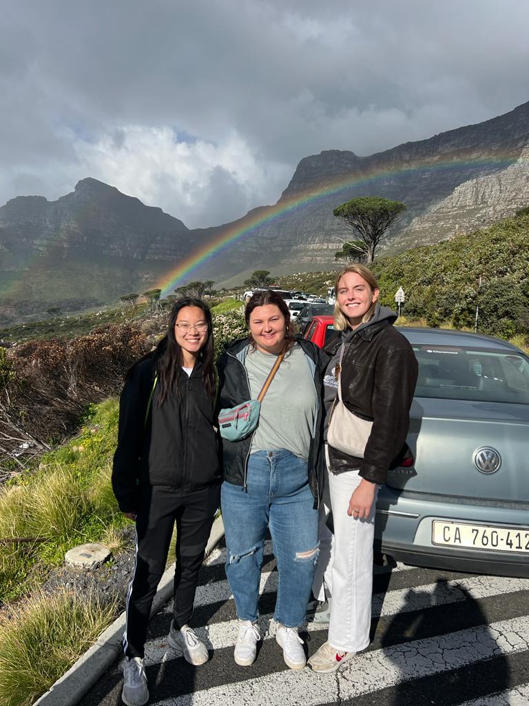 Chasing rainbows in Cape Town! 