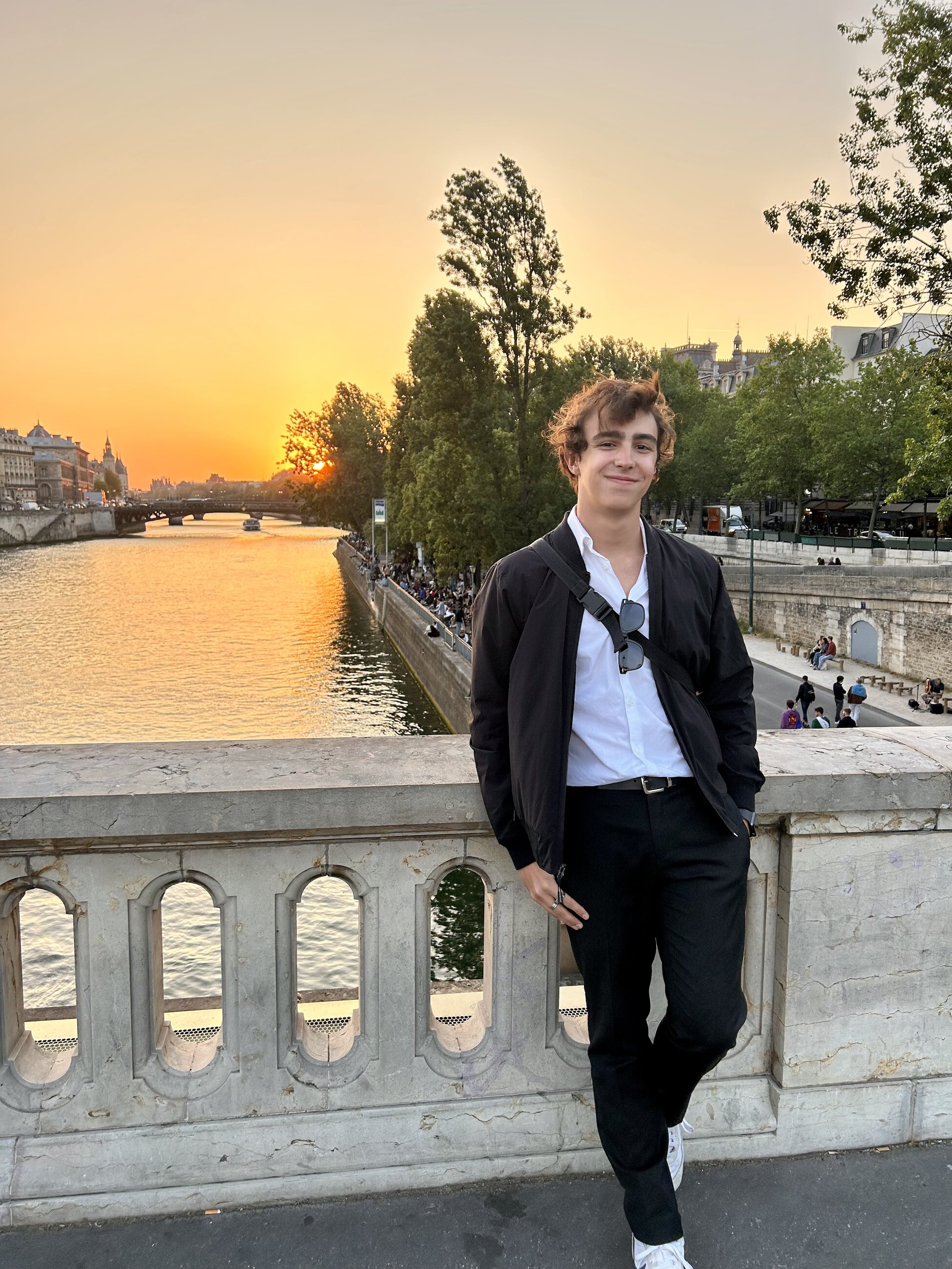 Golden Hour on the Seine