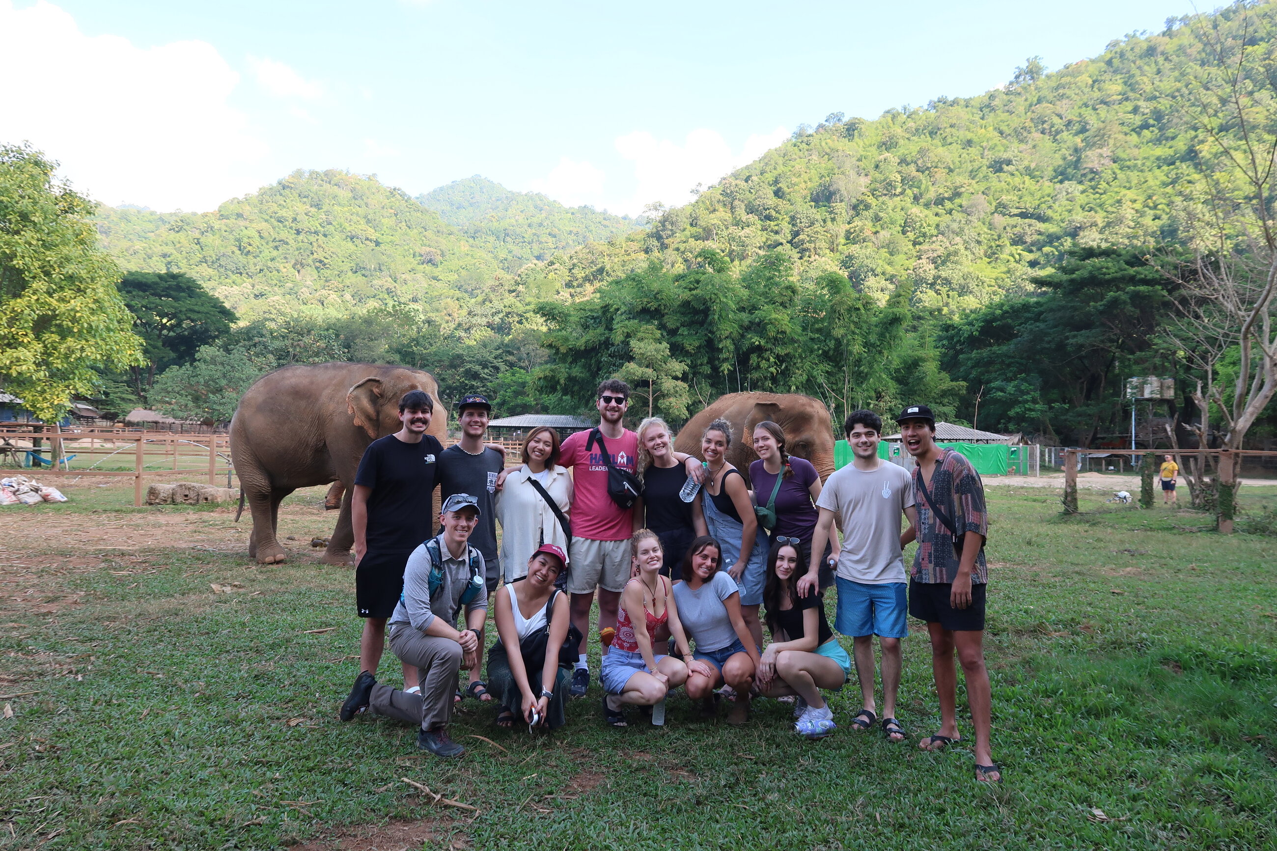 TEAM abroad group in Chiang Mai