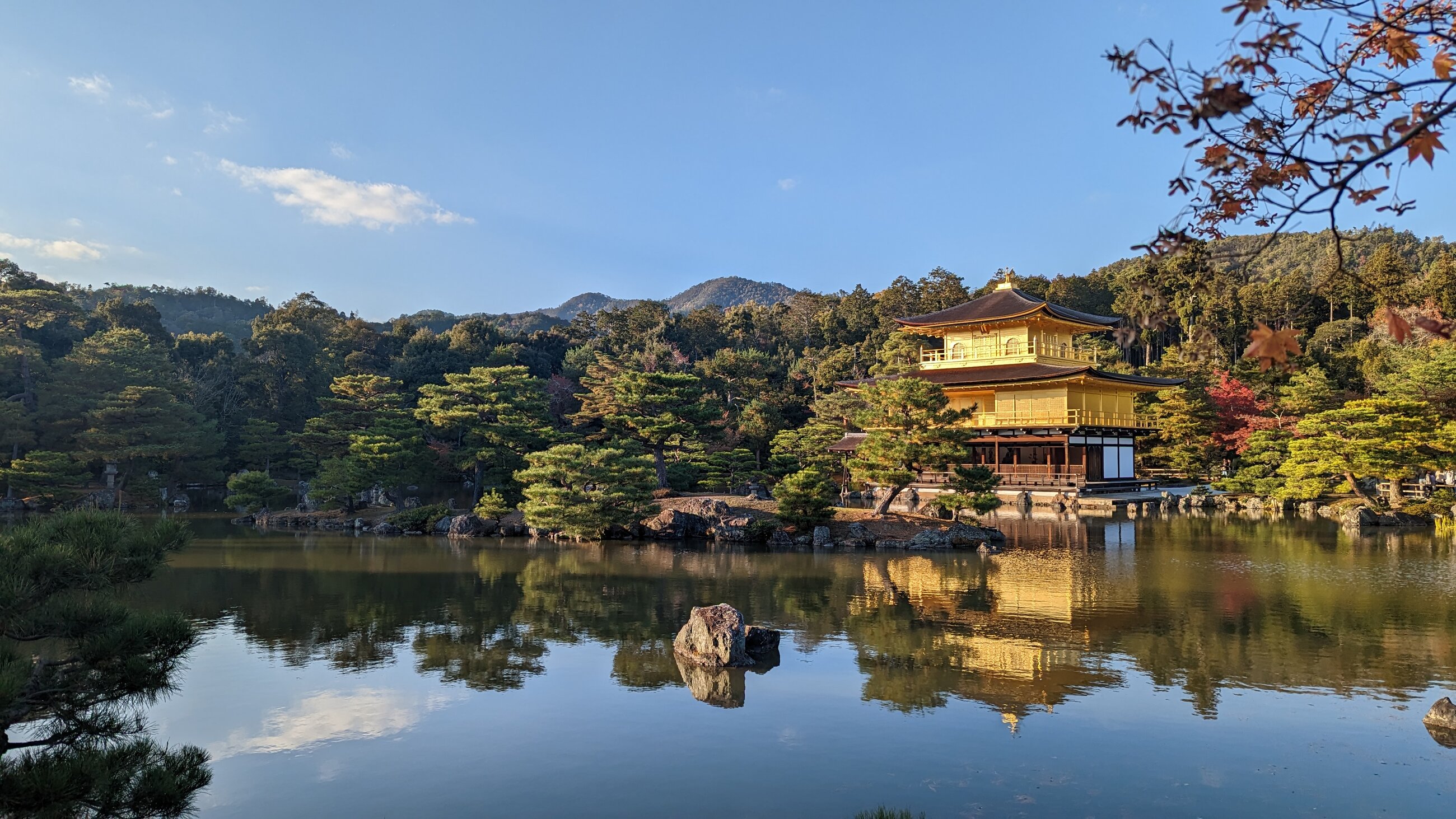 Kinkaku-Ji Temple during Golden Hour