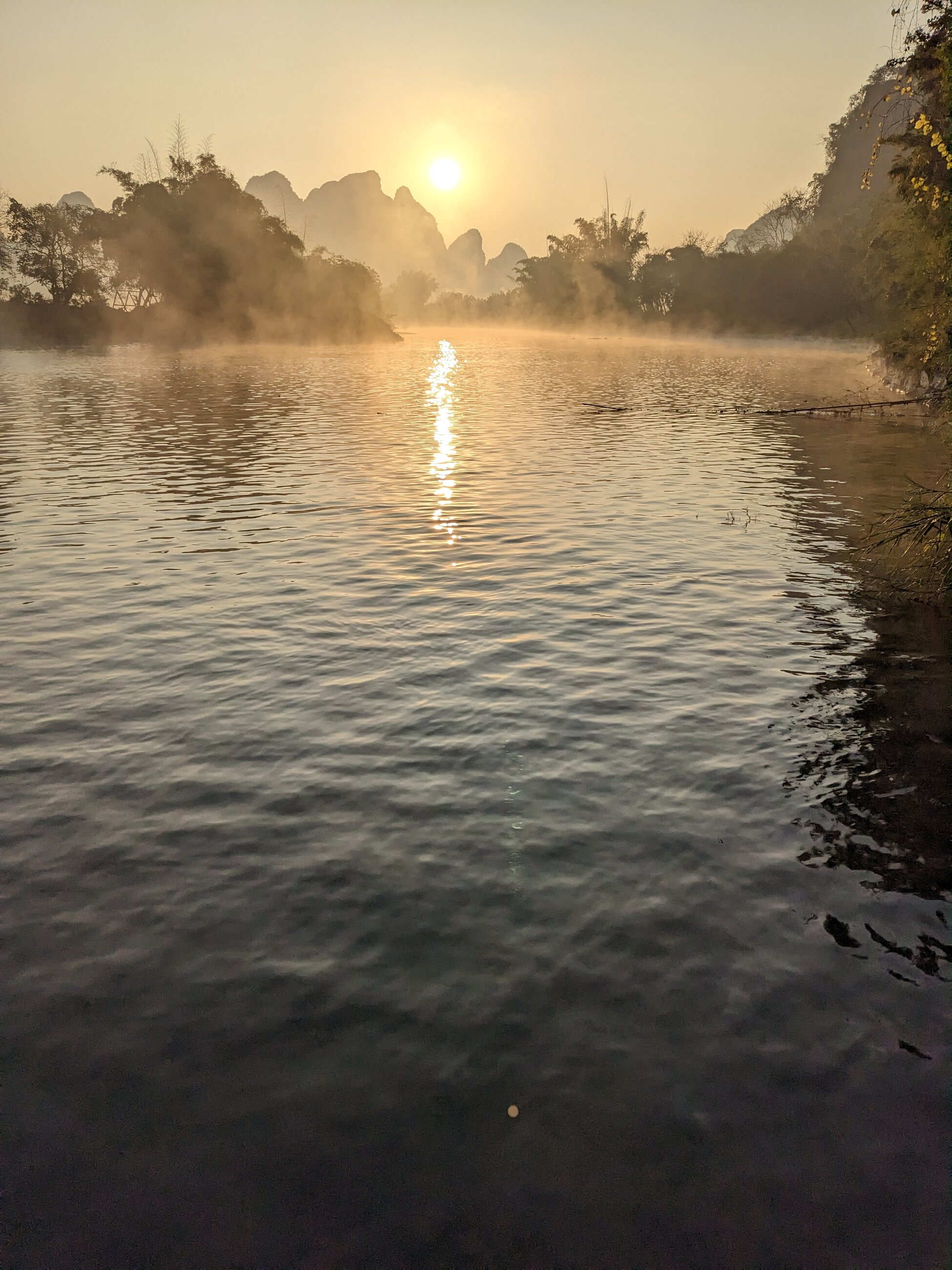 My morning run