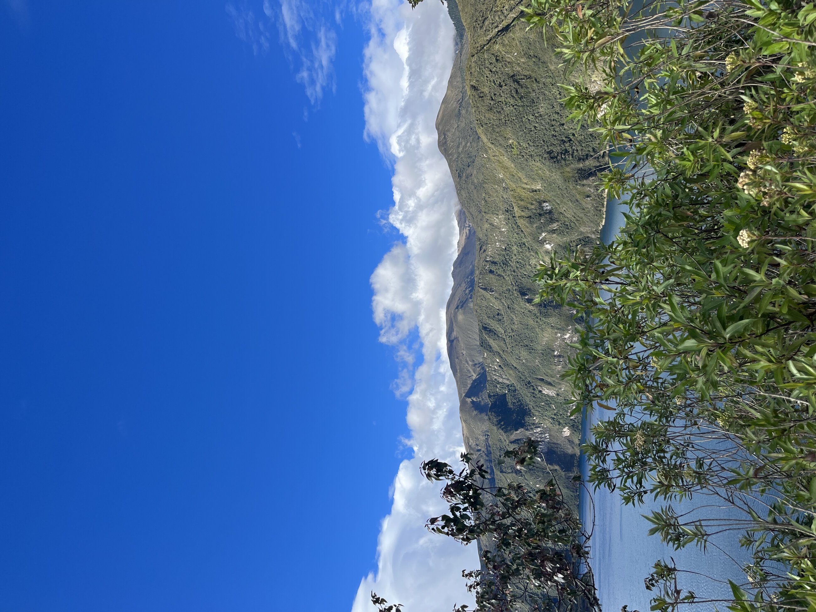 Volcano and Lagoon