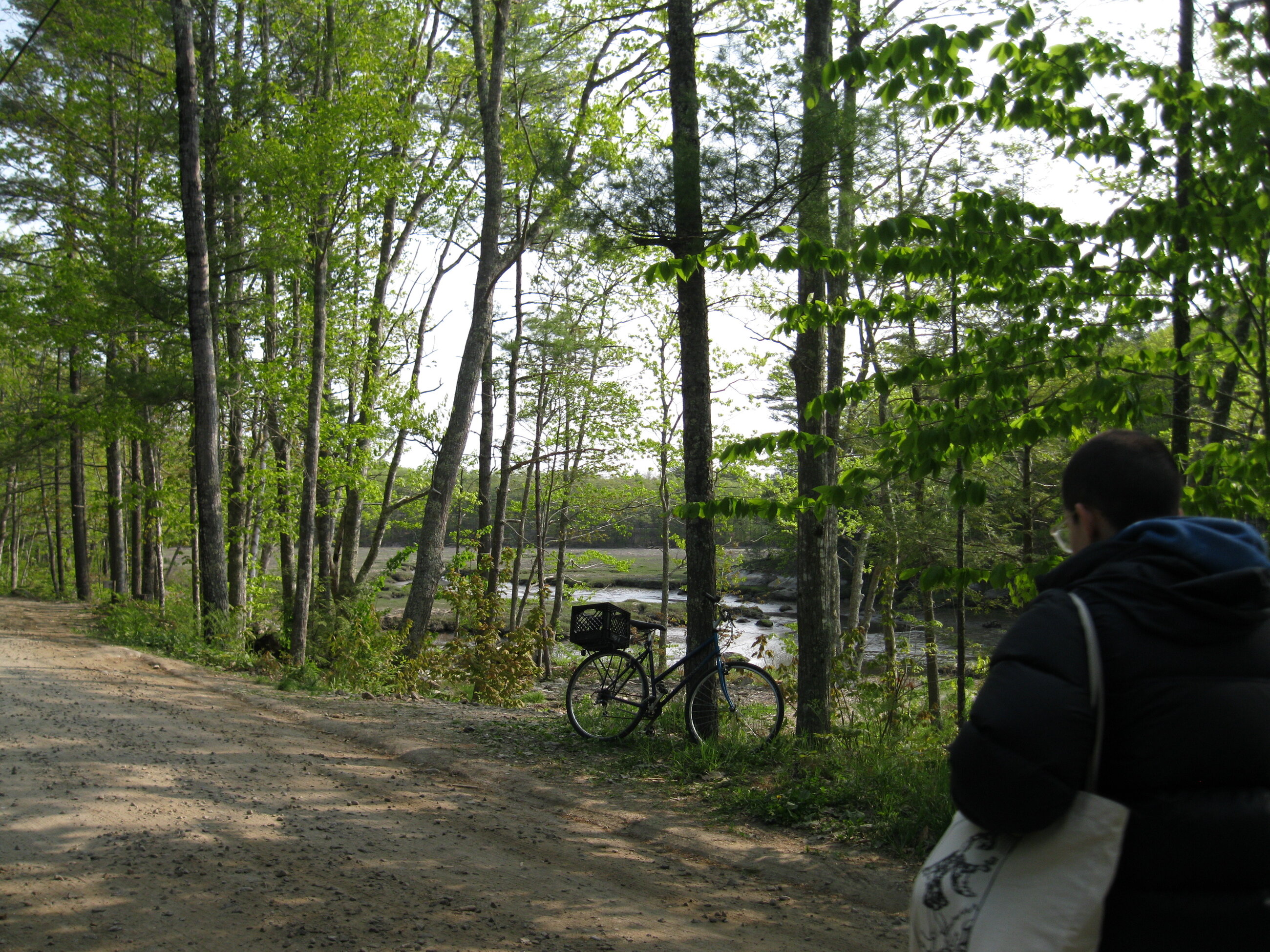 the walk to the meeting house