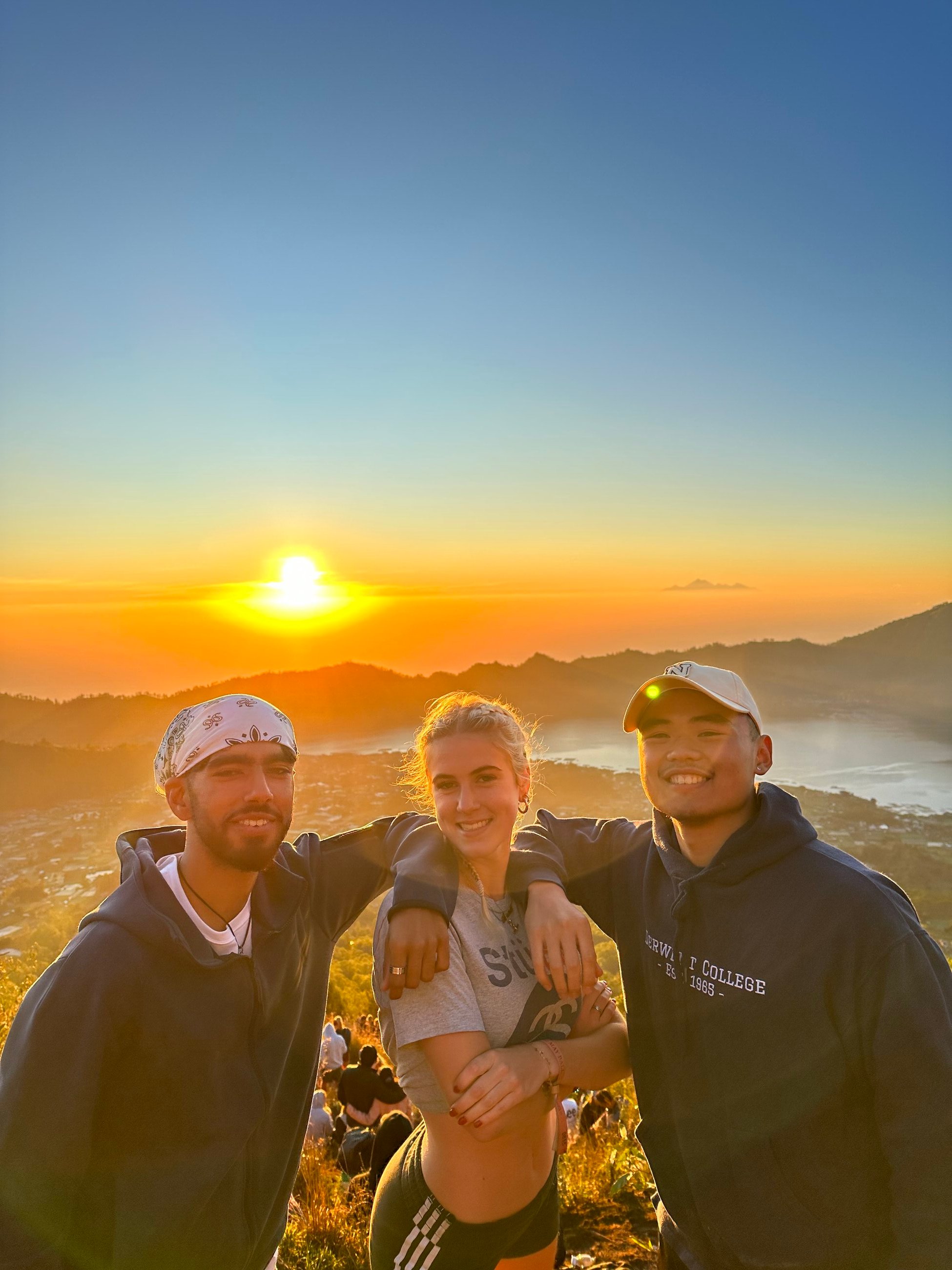 The sunrise