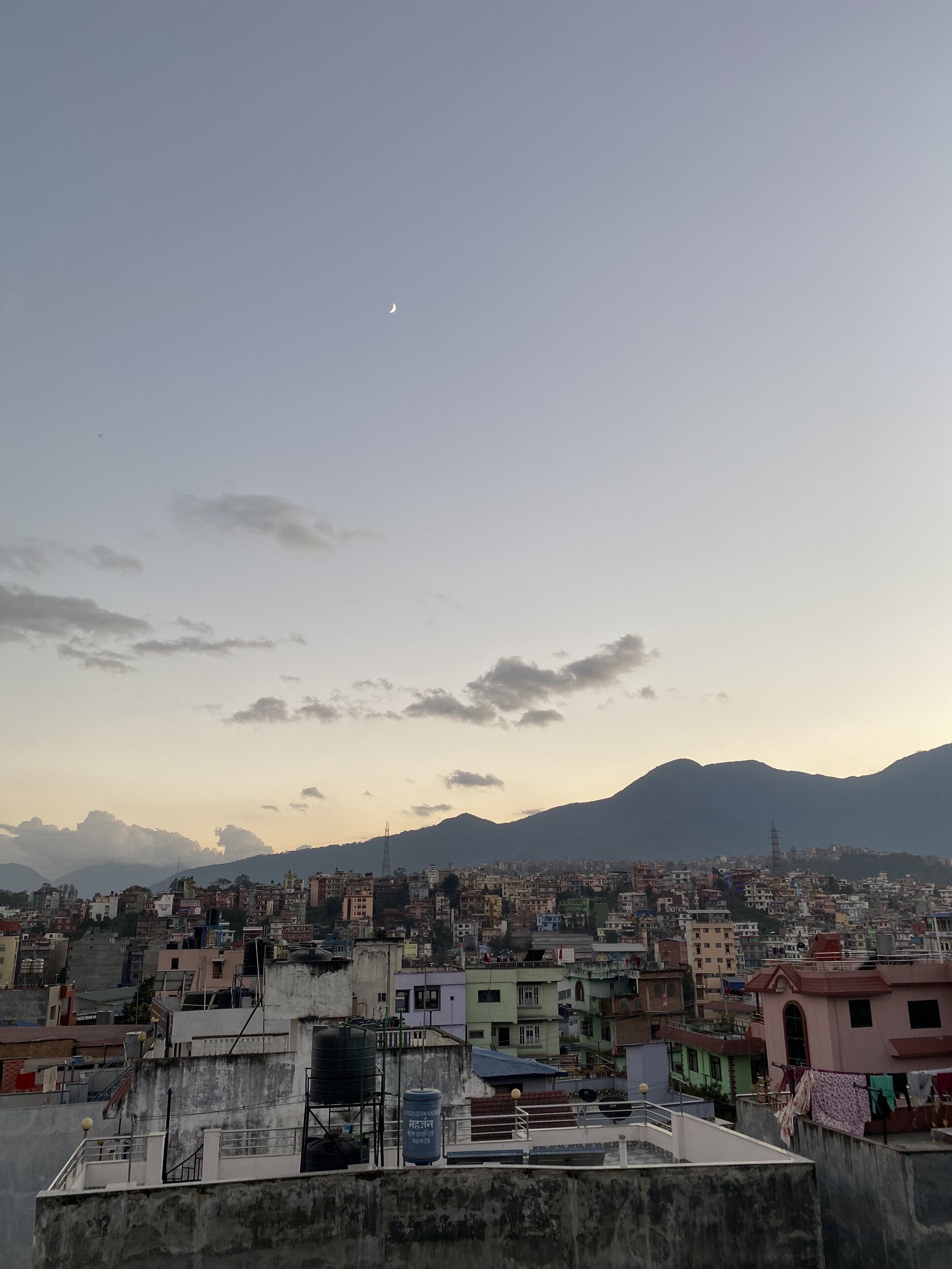 View from the house rooftop