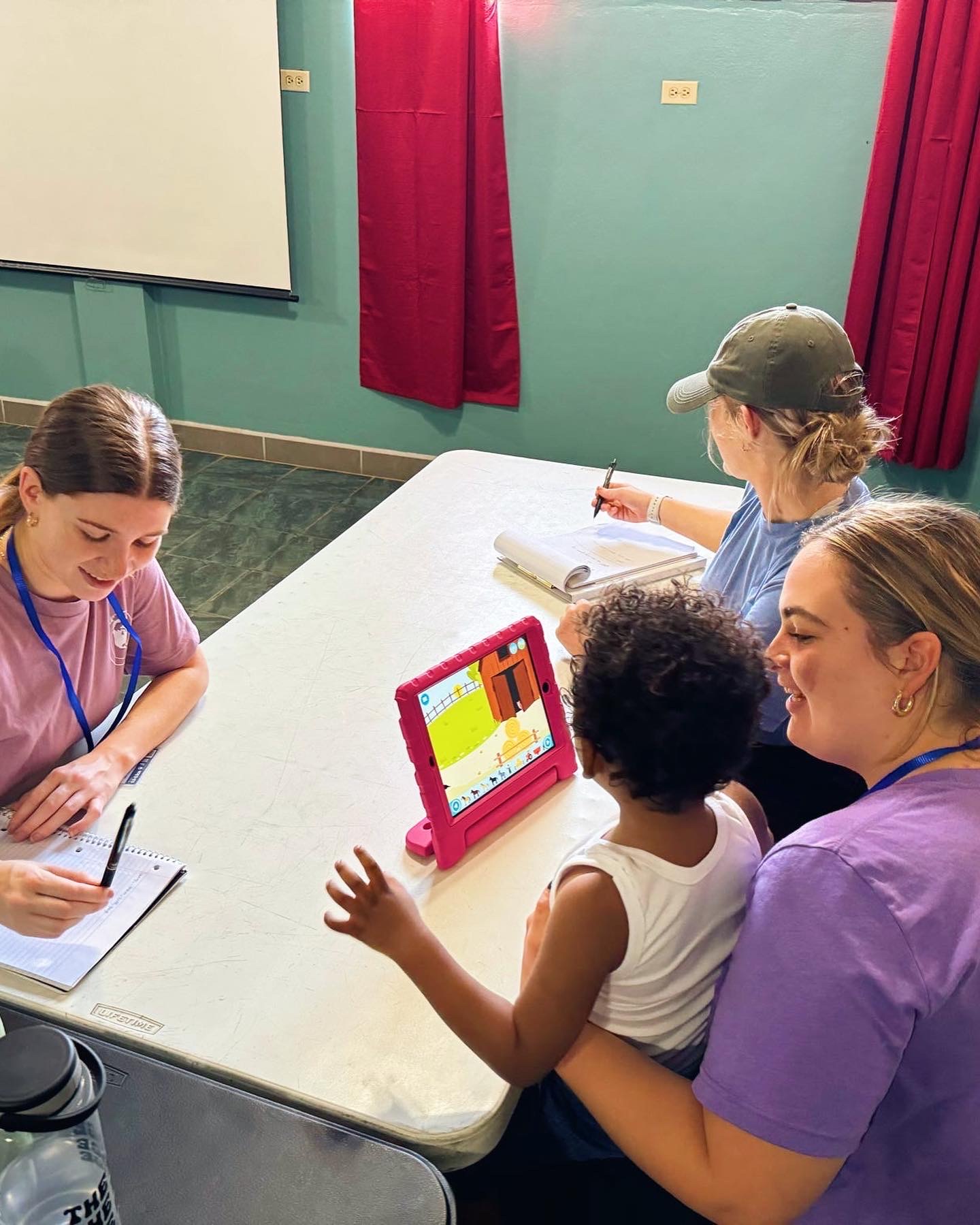 Doing therapy in Belize