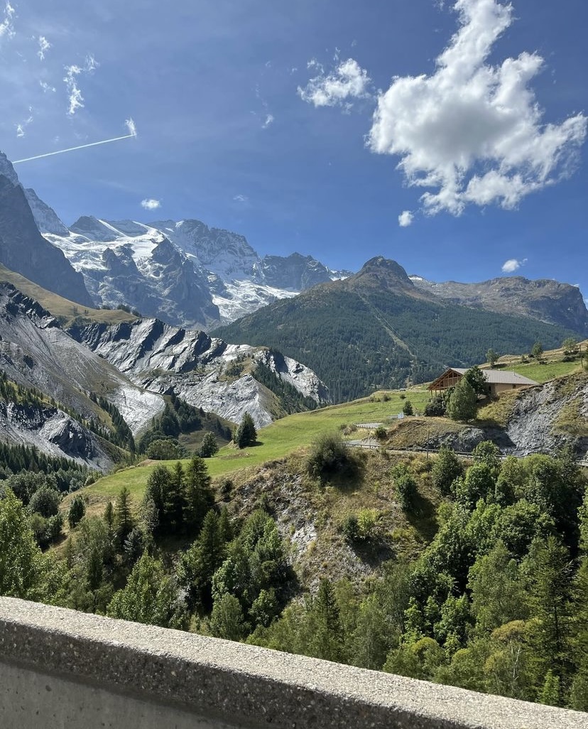 A scenic image taken close to Grenoble