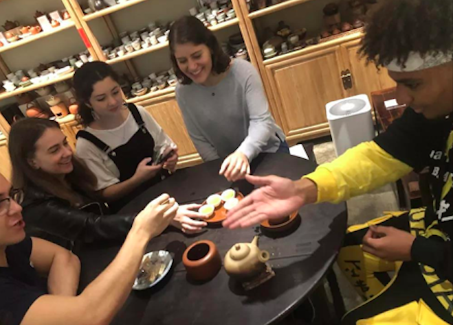 tea culture activity we had 