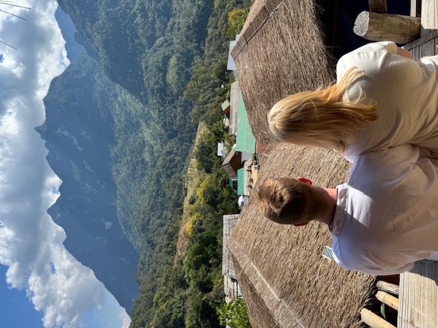 Beautiful views.