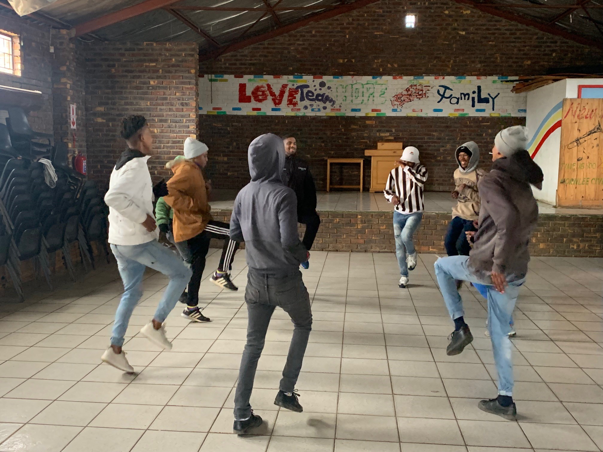 Dancing...