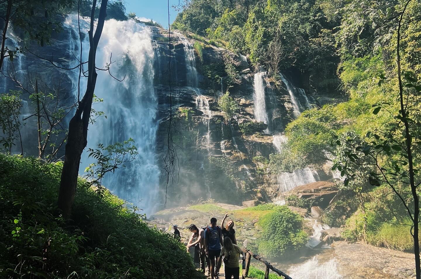 Doi Inthanon waterfall! 