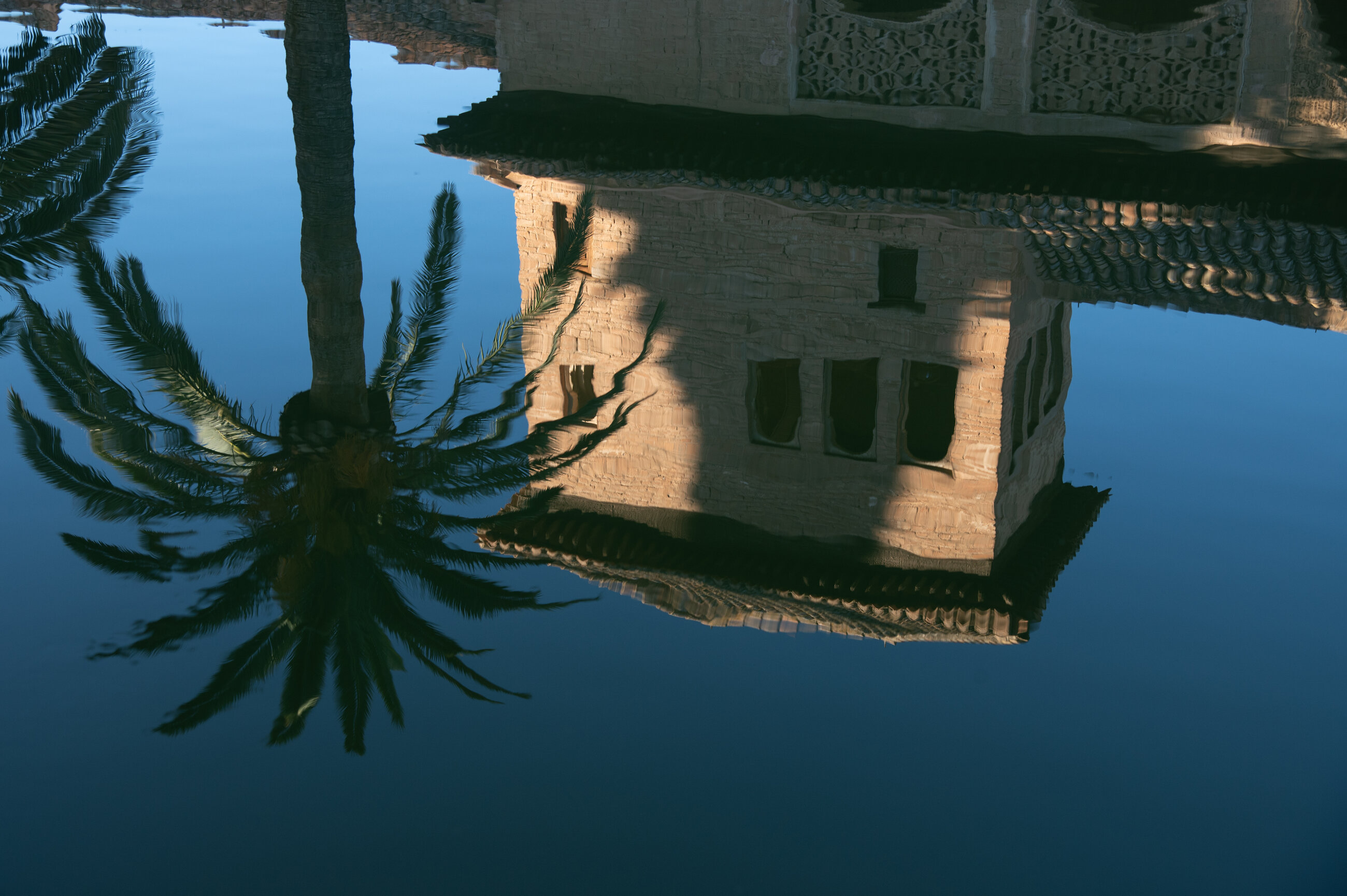El Alhambra de Granada, España.