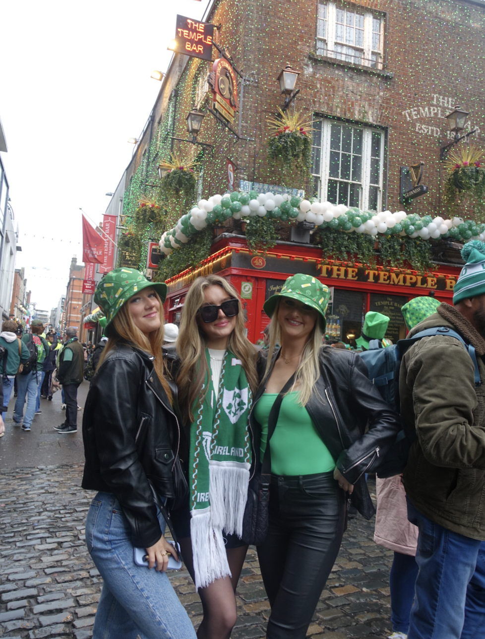 Celebrating St. Patricks Day in Dublin!