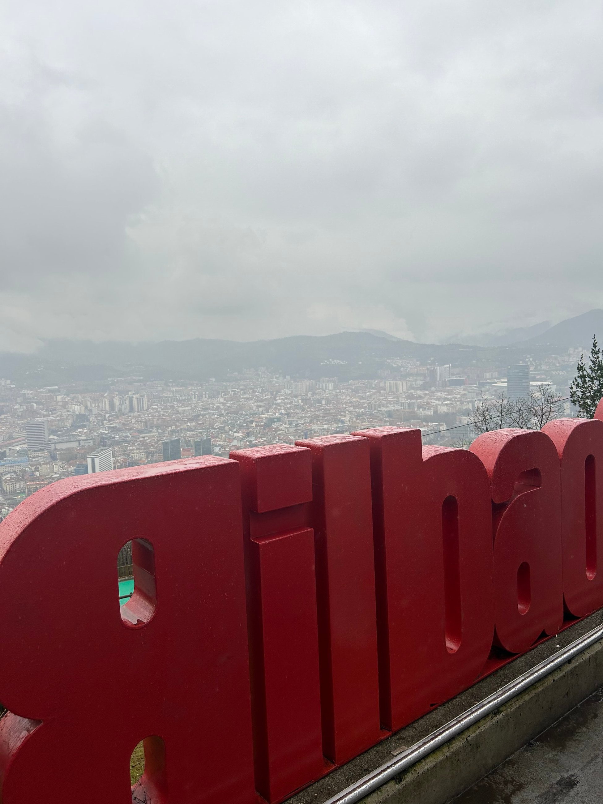 The view at the top of bilbao