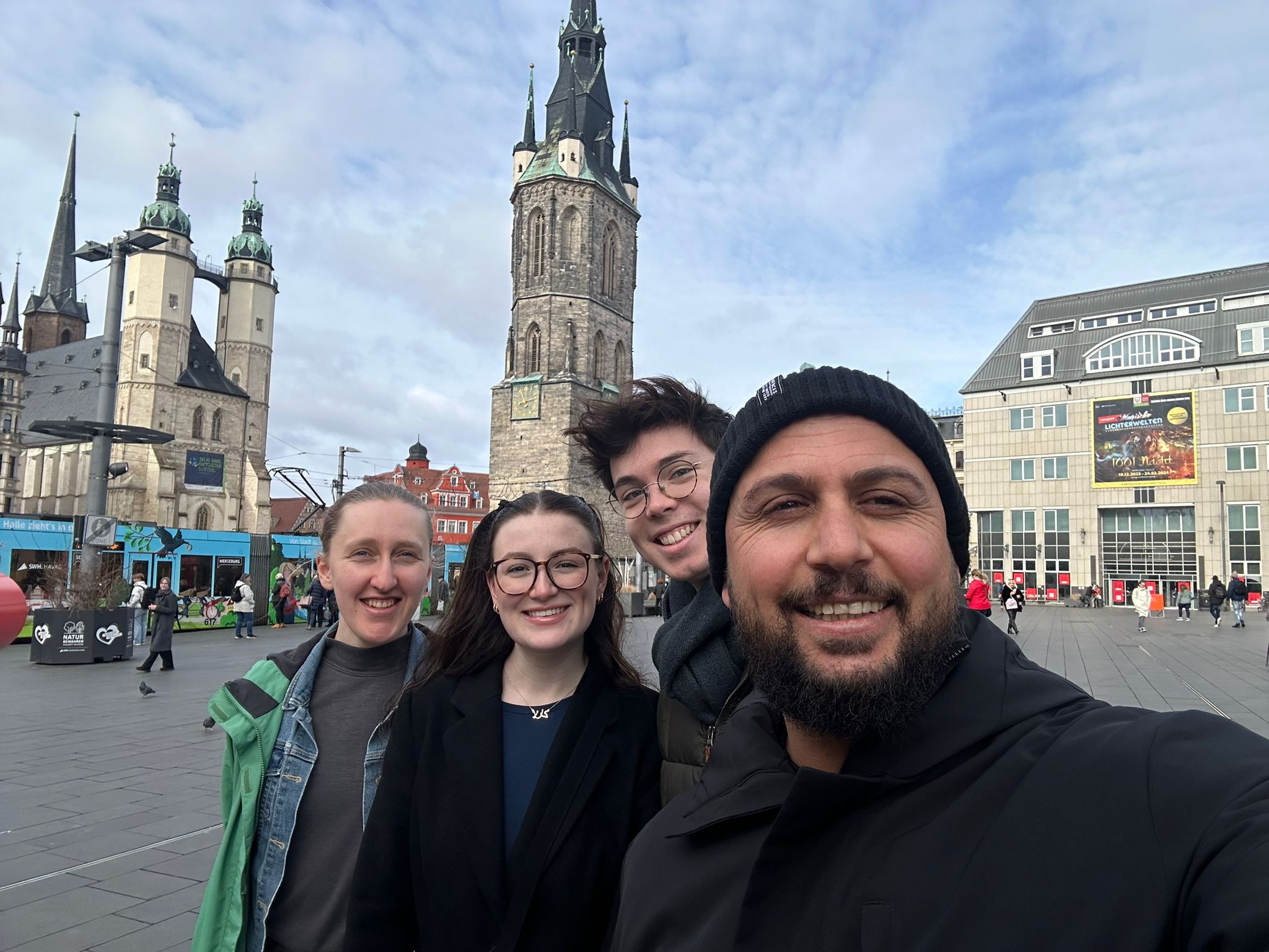 City tour of Halle