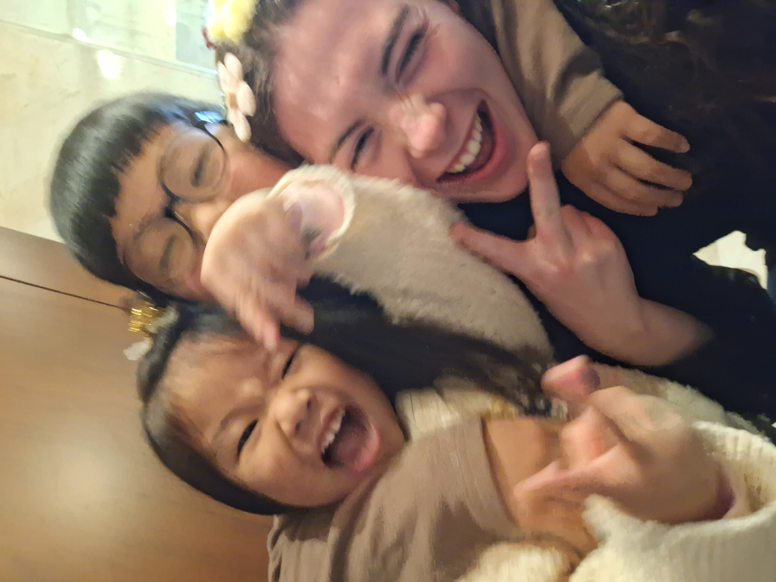 With Nico and Meimei