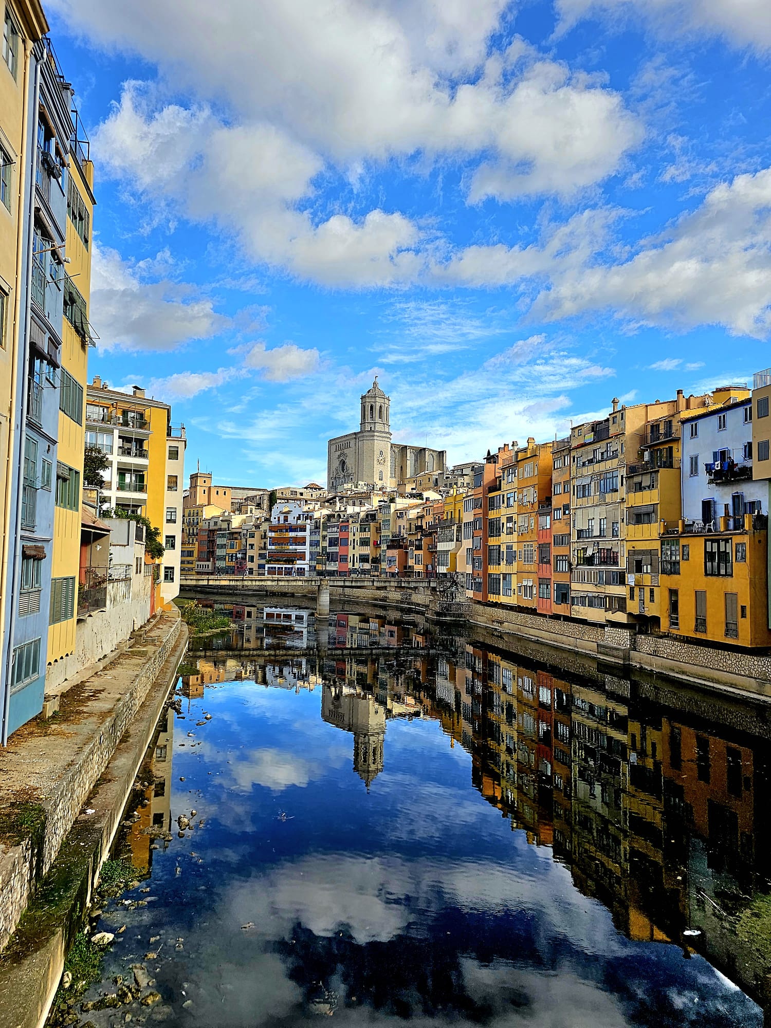 Girona city center, Catalonia, Spain
