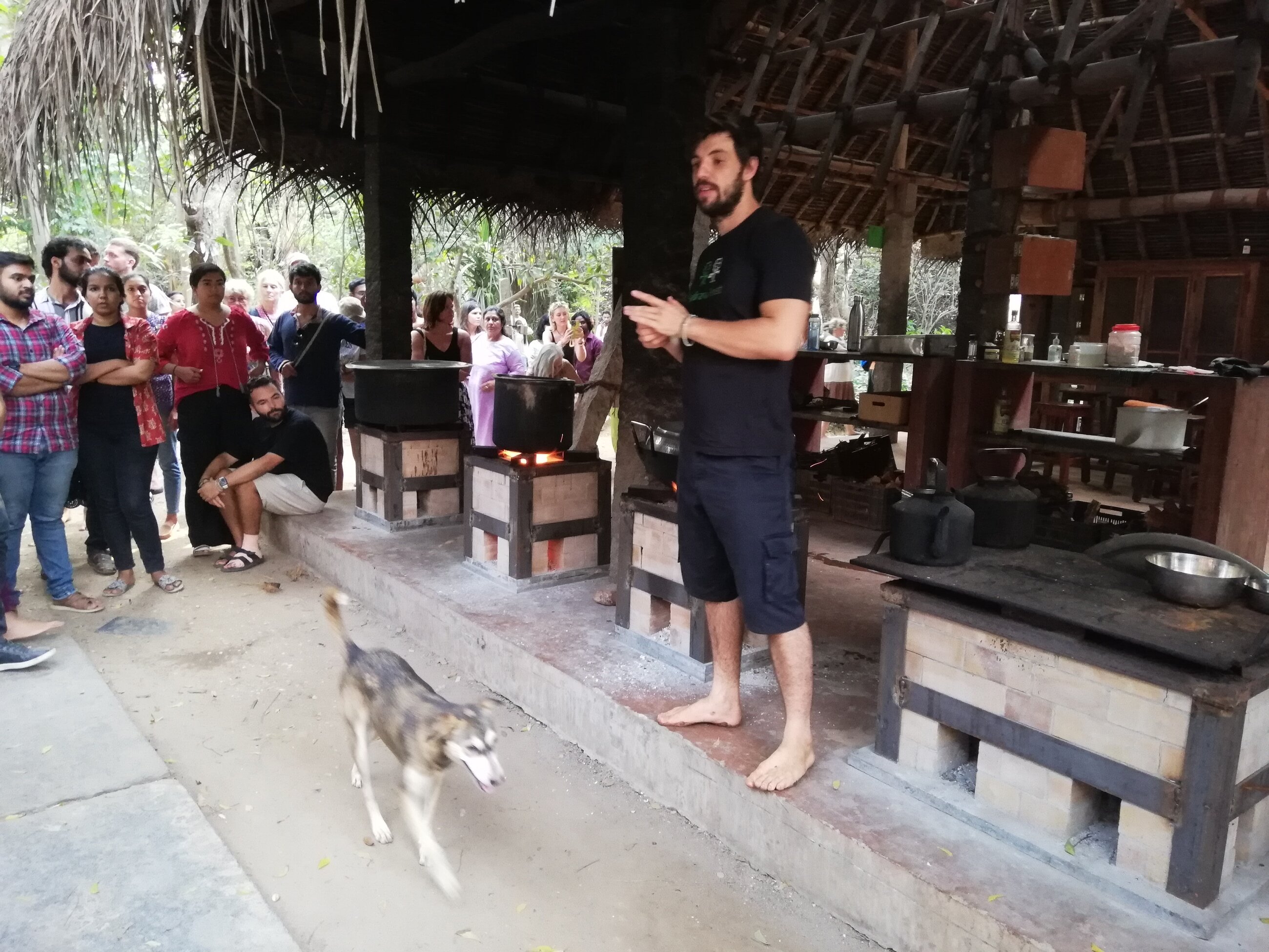 Tour of the Sadhana kitchen