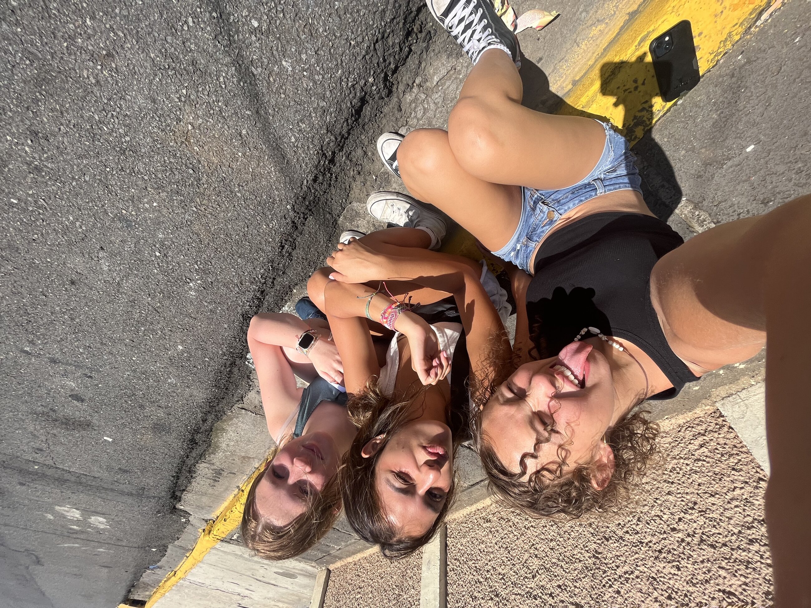 Us on our 2nd to last day outside of school