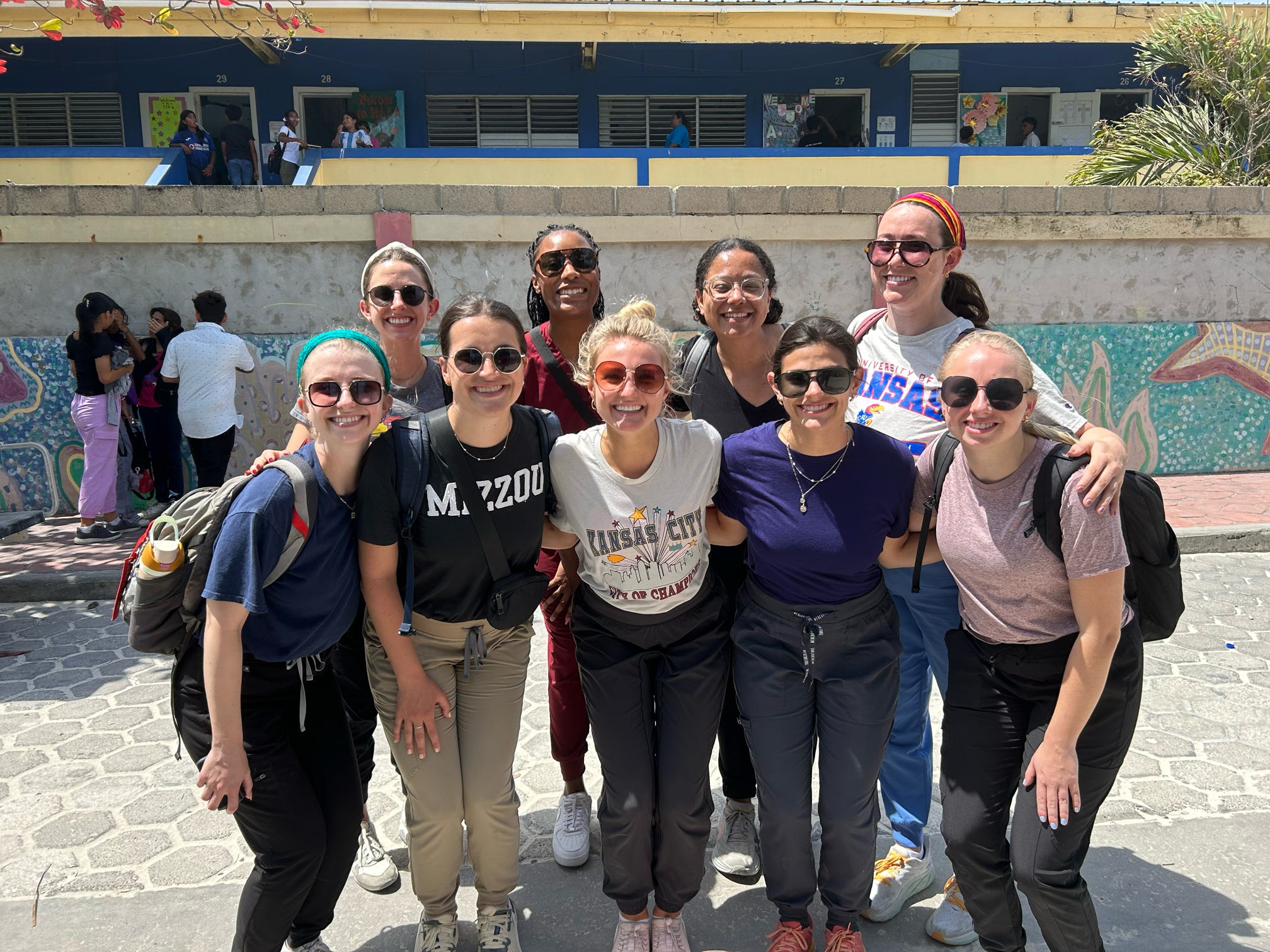 Our SLP group in San Pedro, Belize! 