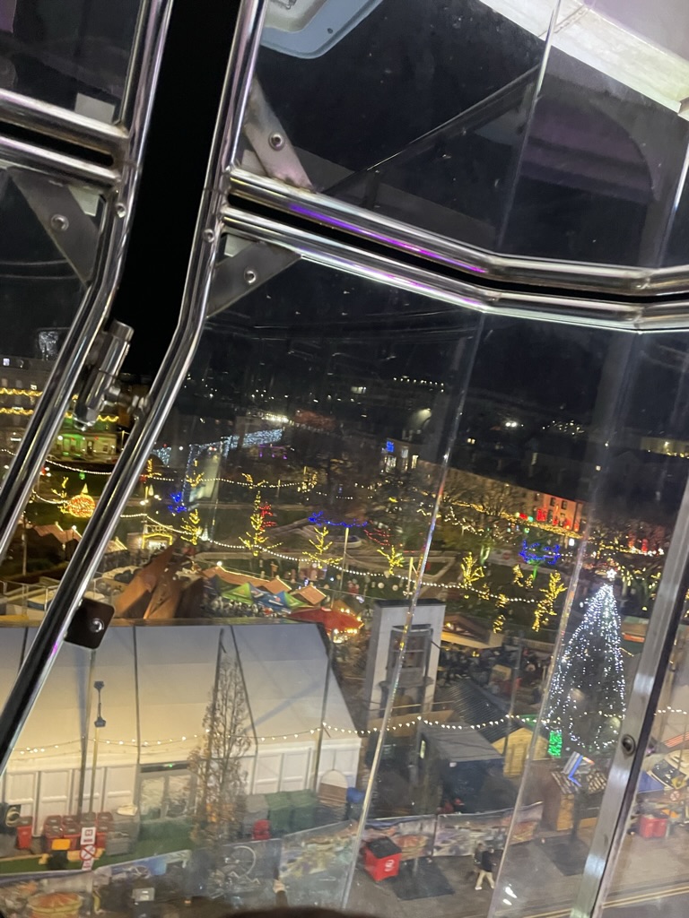 Christmas Market in Galway, Ferris Wheel View