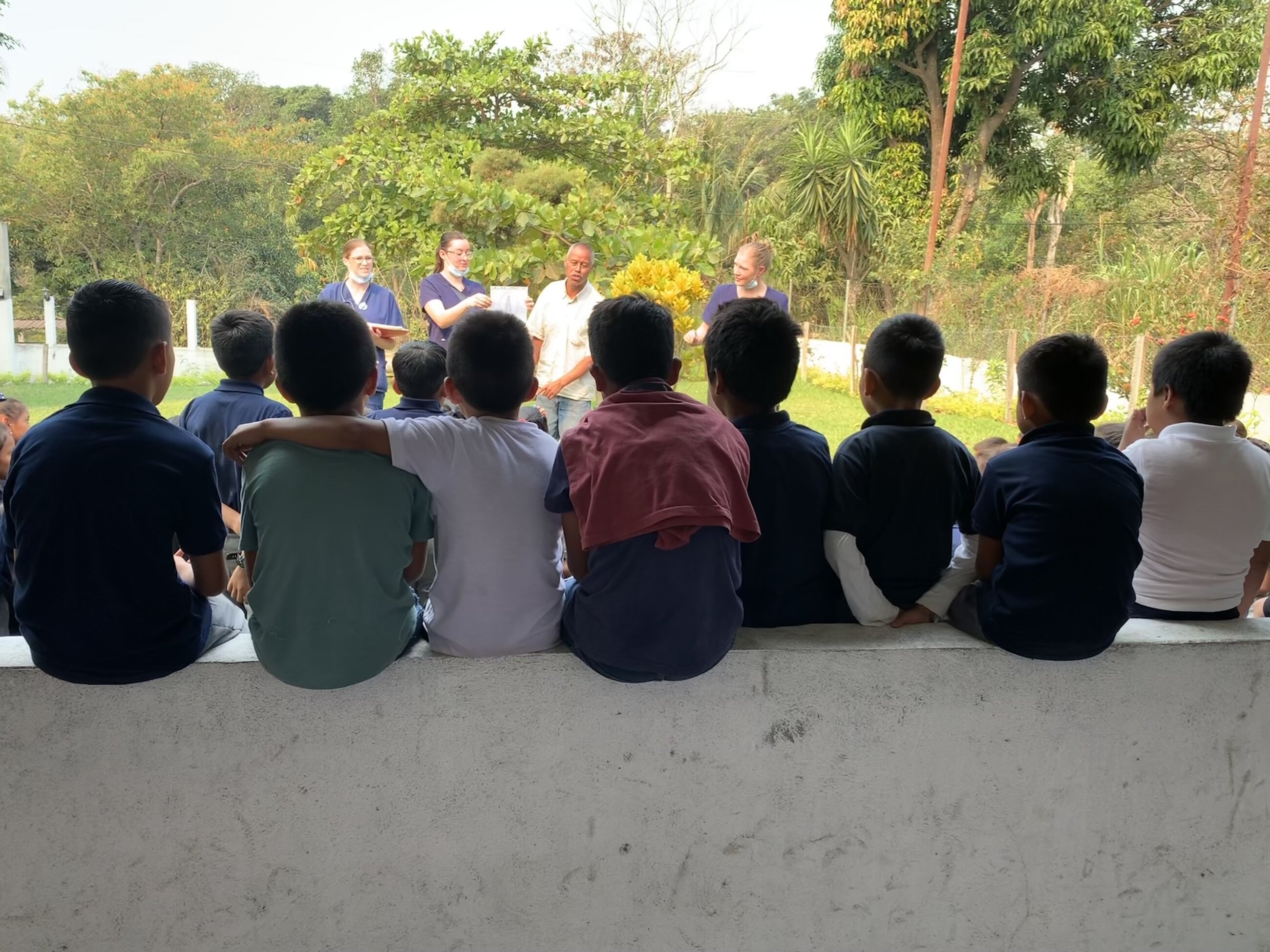 Hand washing education for students