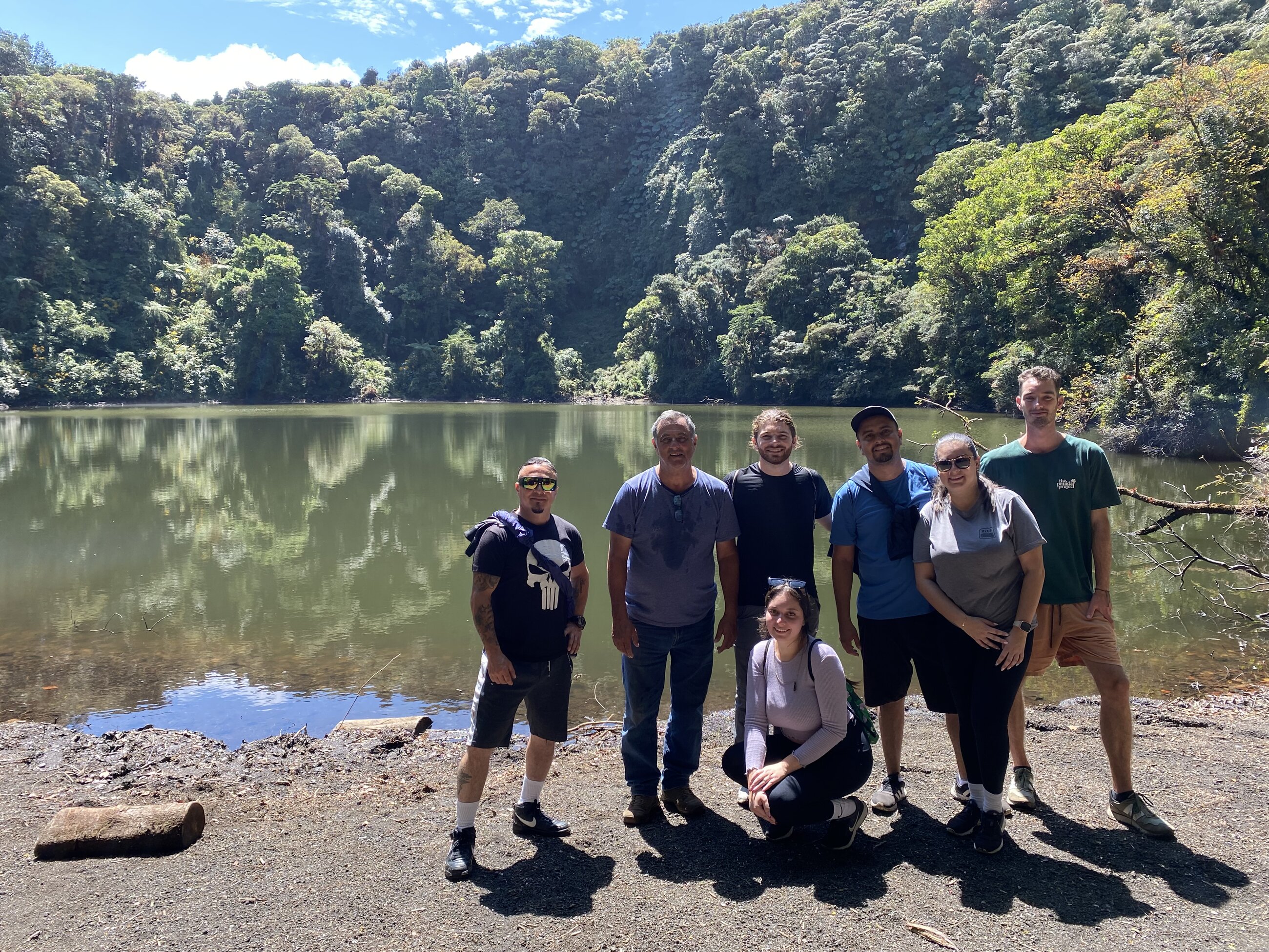 Hiking with Host Family