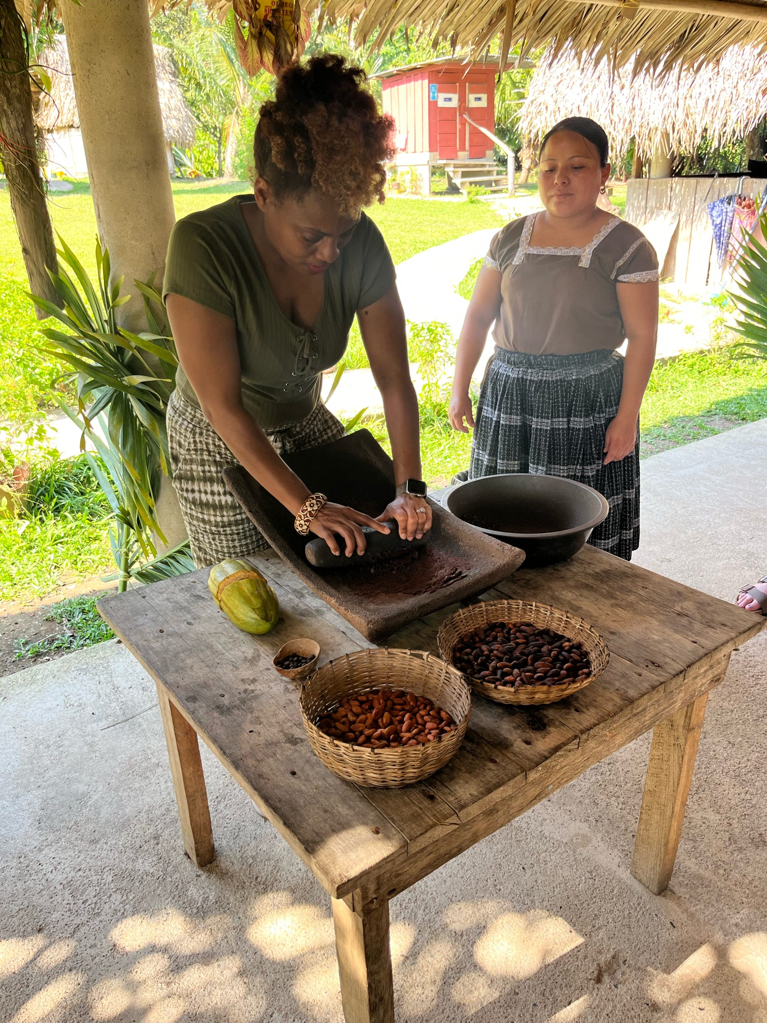 Making chocolate
