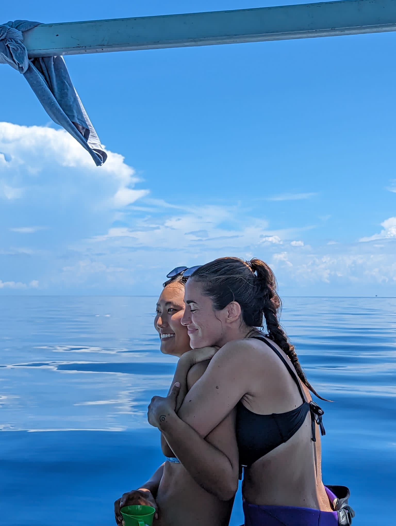 Sabrina & I on surface interval