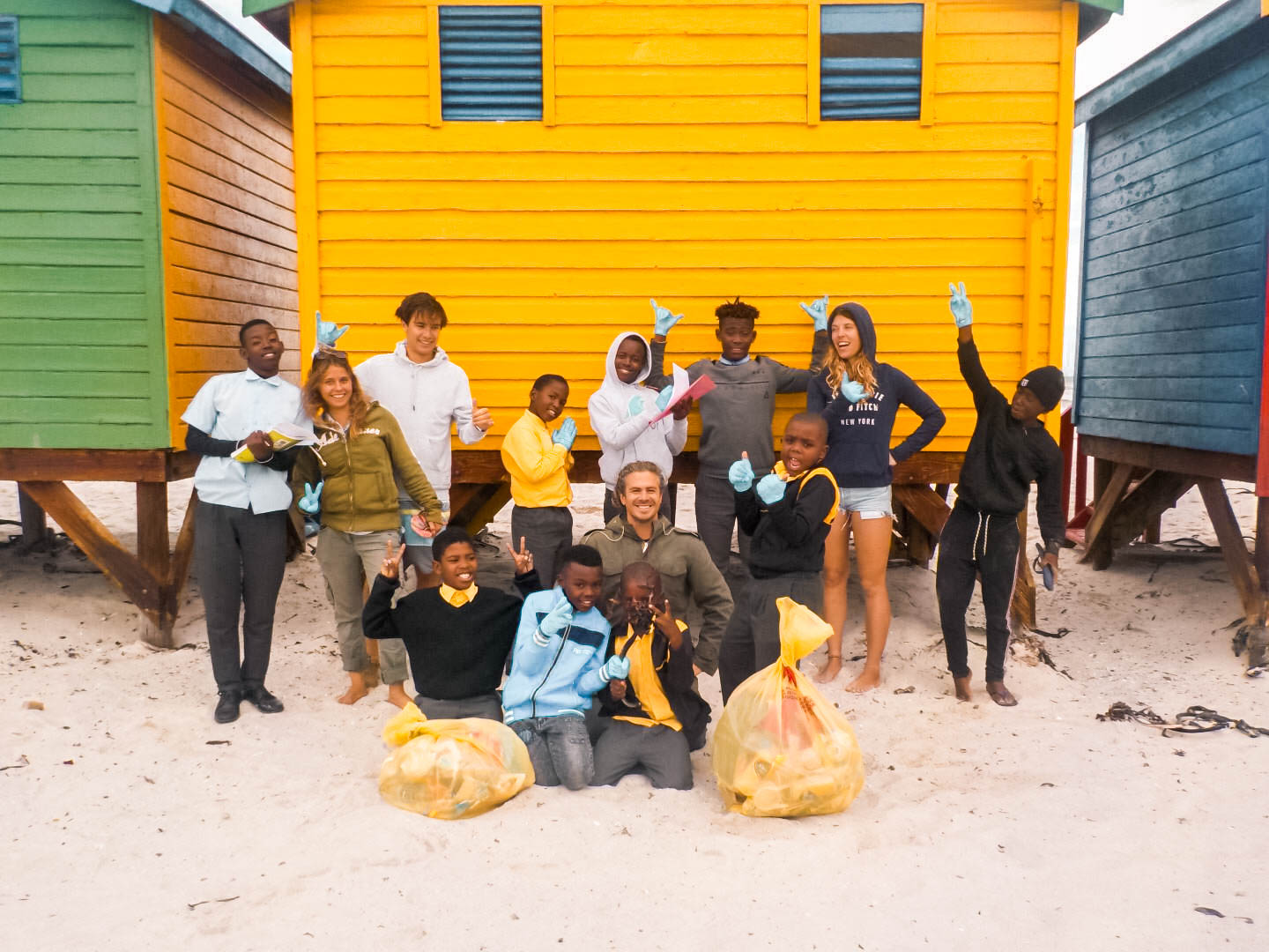 Beach clean up!