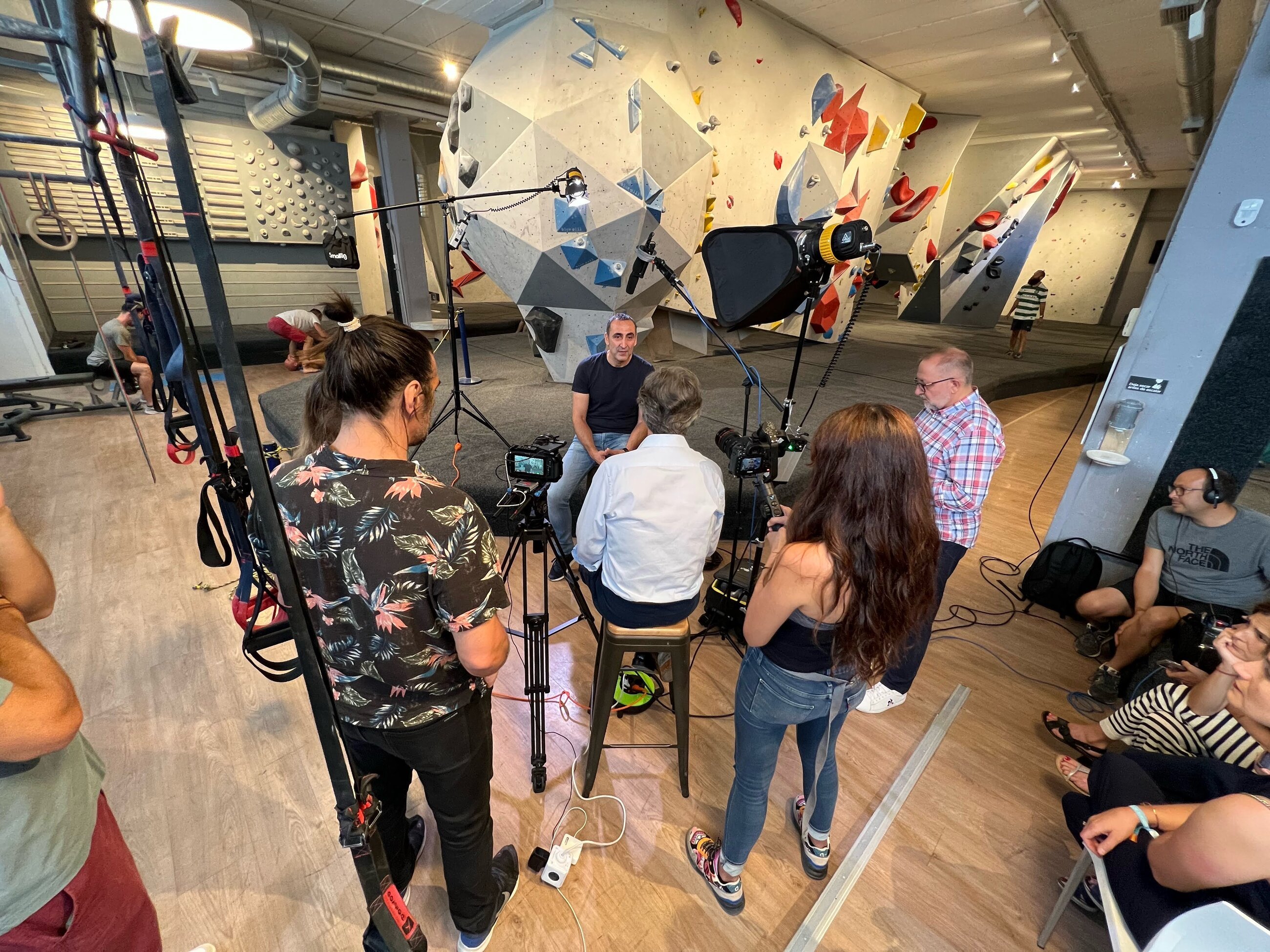 On site shooting with IKEA Spain’s CEO.