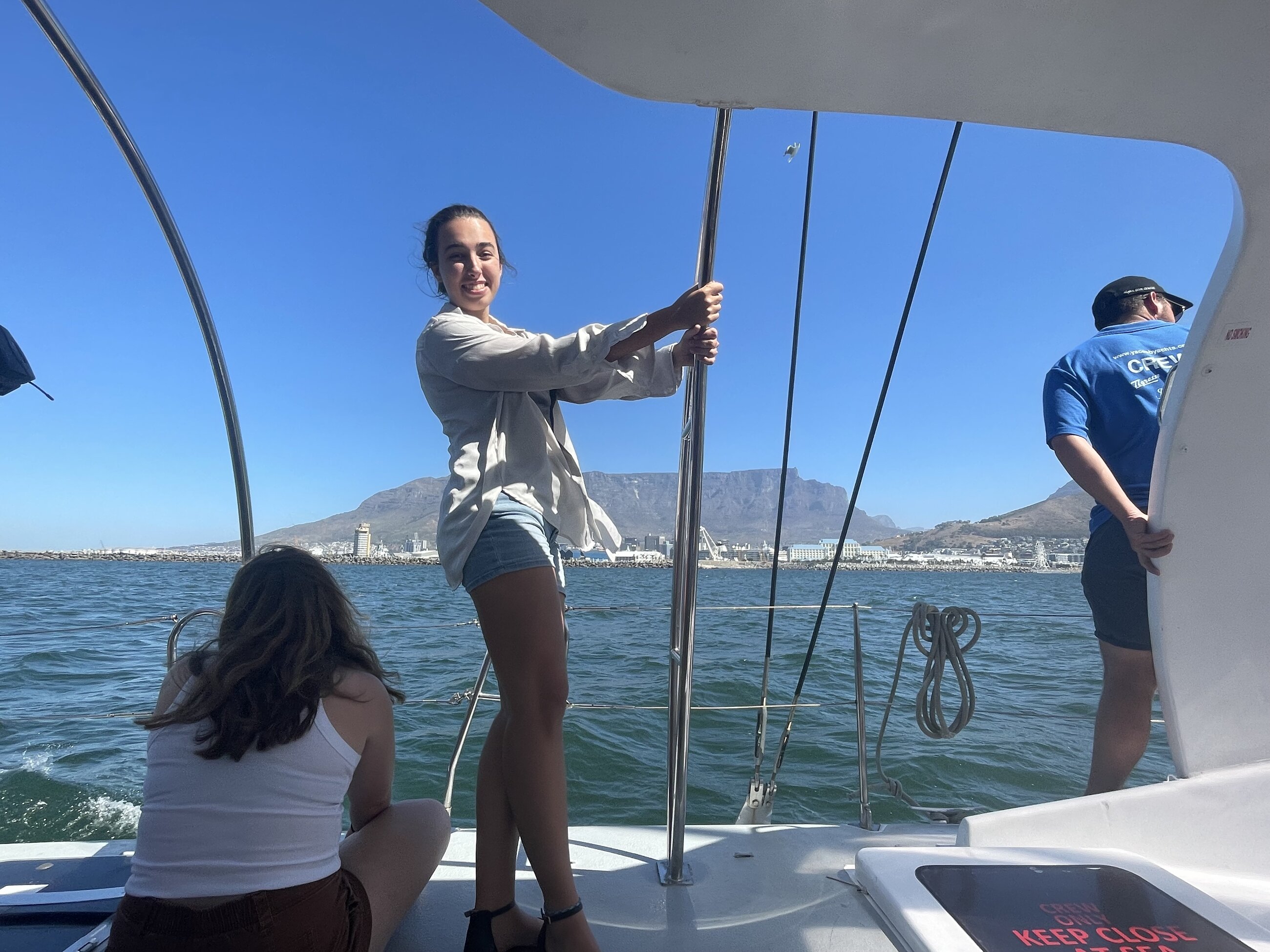 Sailing in Table Bay