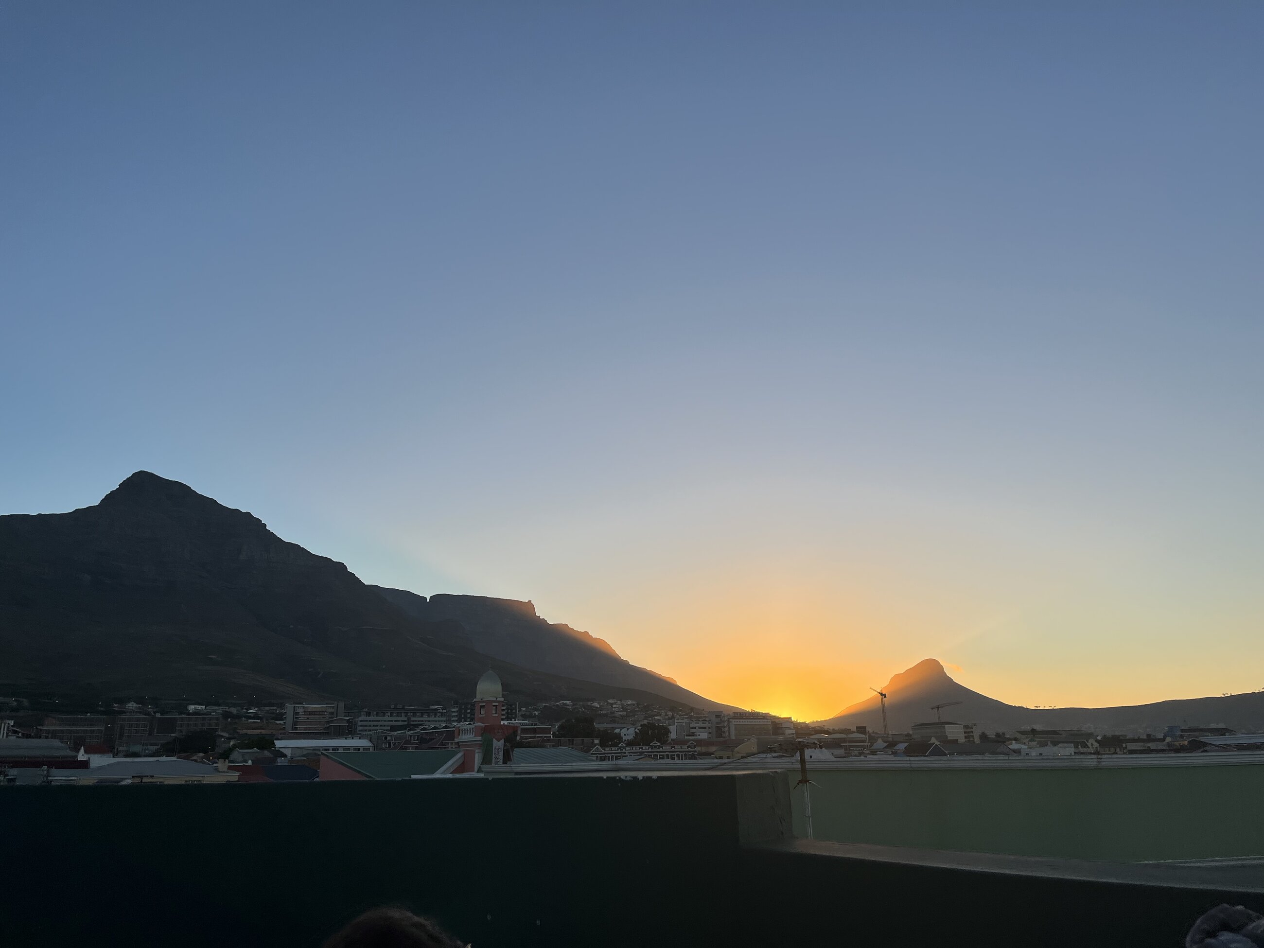 Sunset in Cape Town