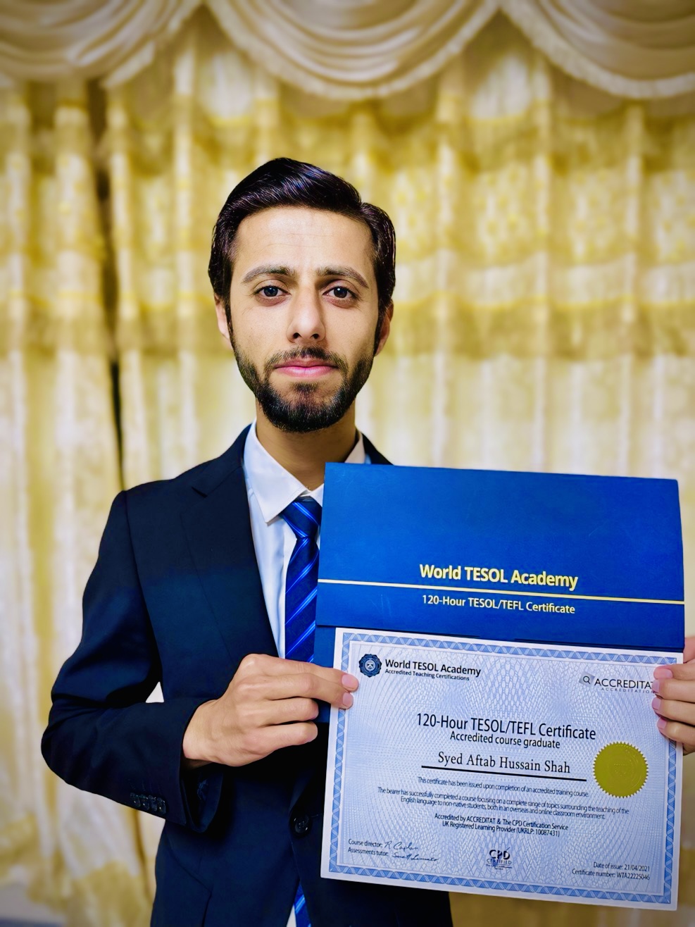 Picture with Certificate