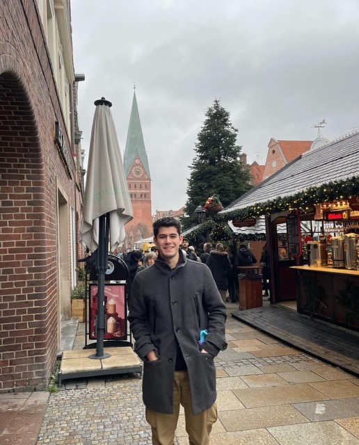 Der Weihnachtsmarkt im Lüneburg (Christmas Market in Lüneburg).
