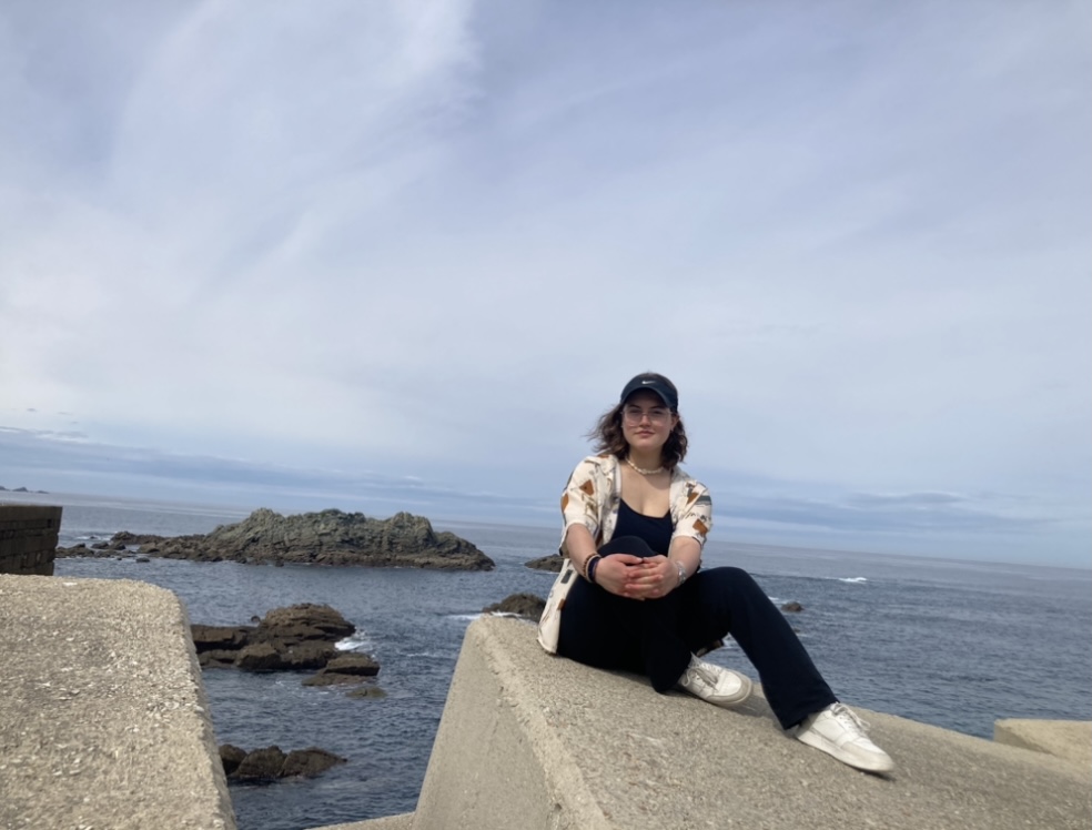 Visiting Cudillero with friends