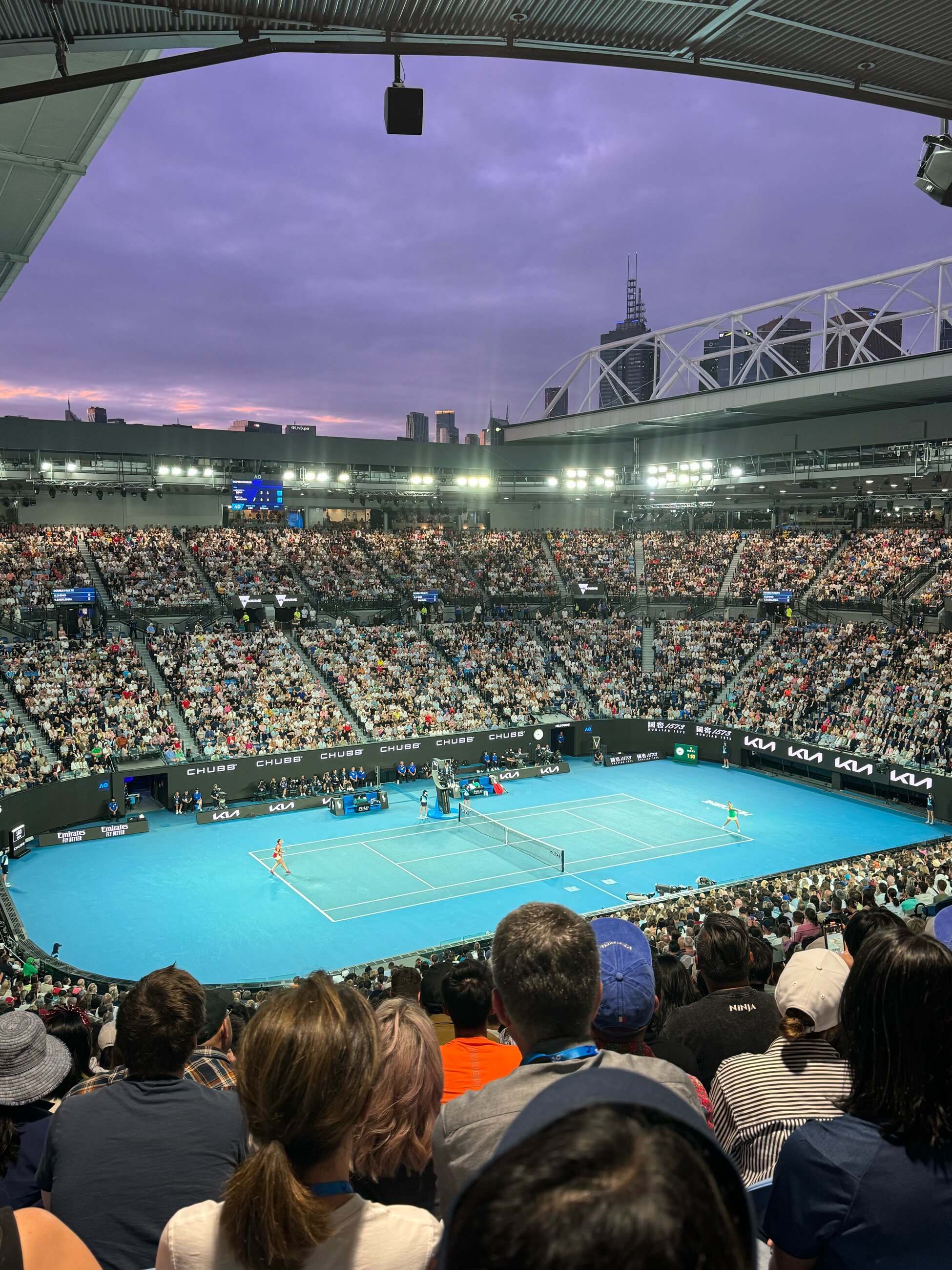 Australian Open Women’s final in Melbourne!